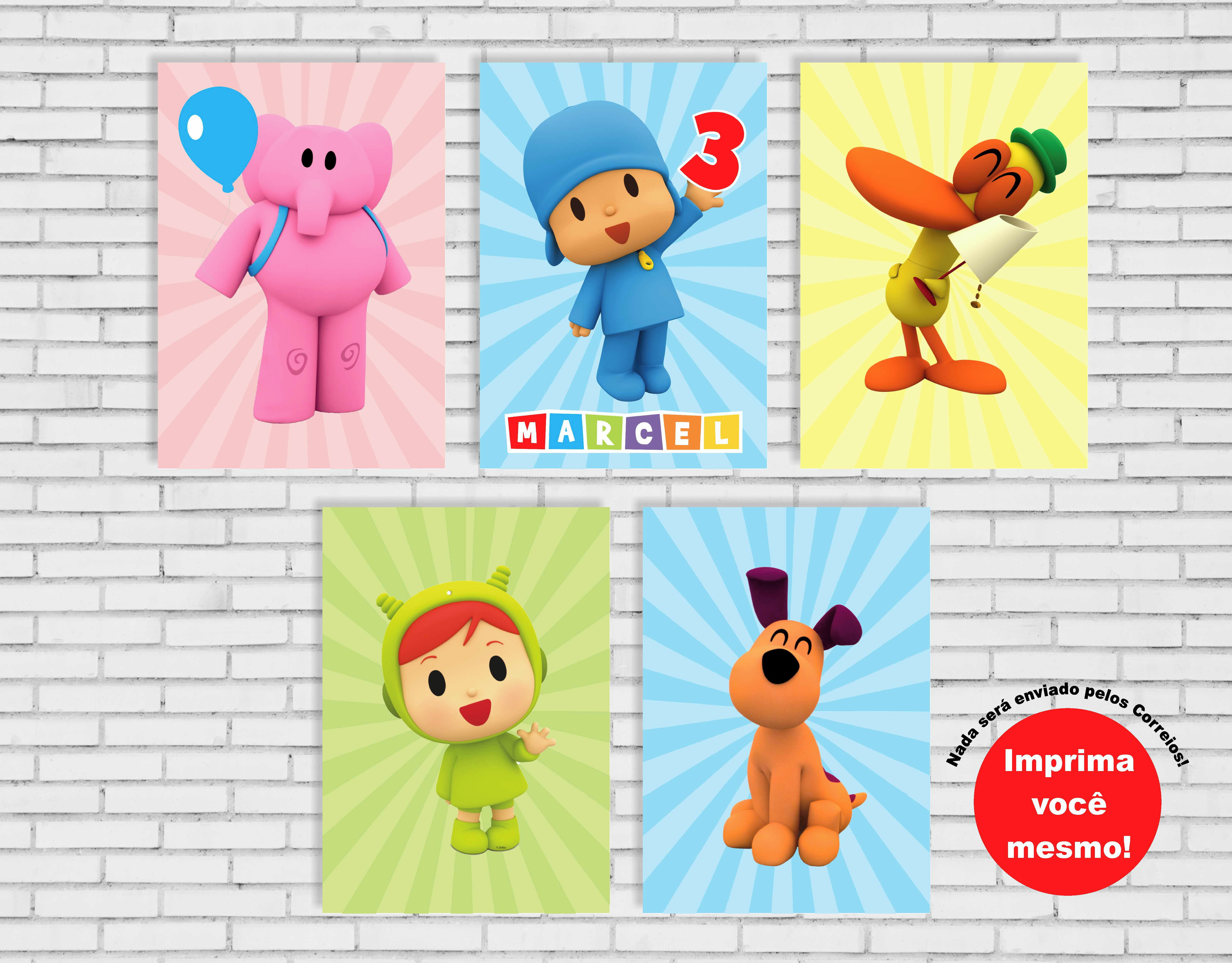 Resultado de imagem para imagens pocoyo para imprimir