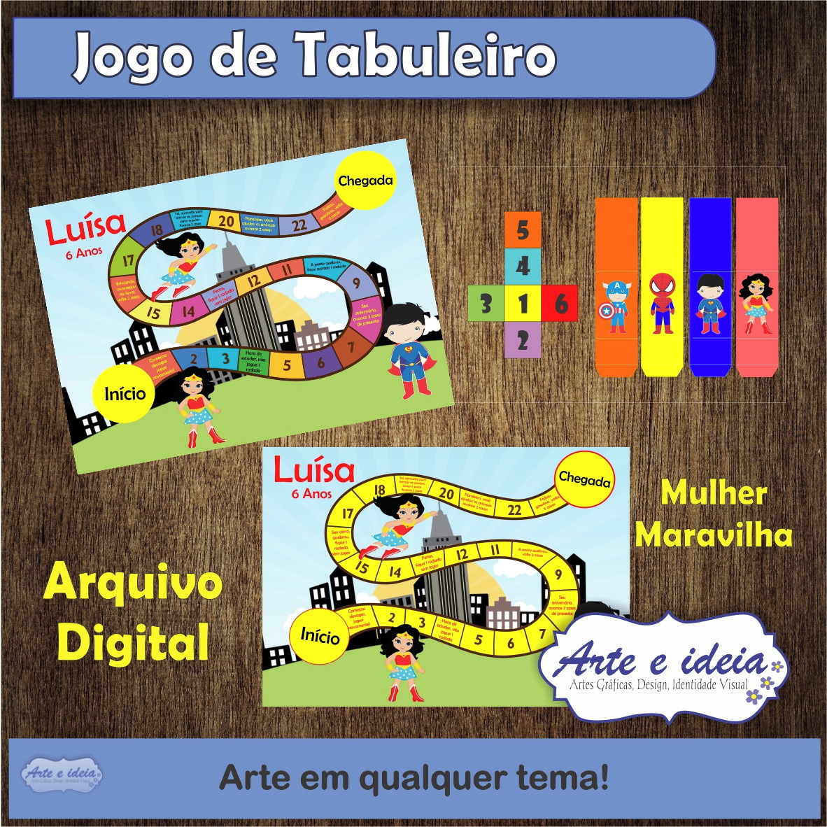 Jogo de Tabuleiro Plants Vs Zombies Arte