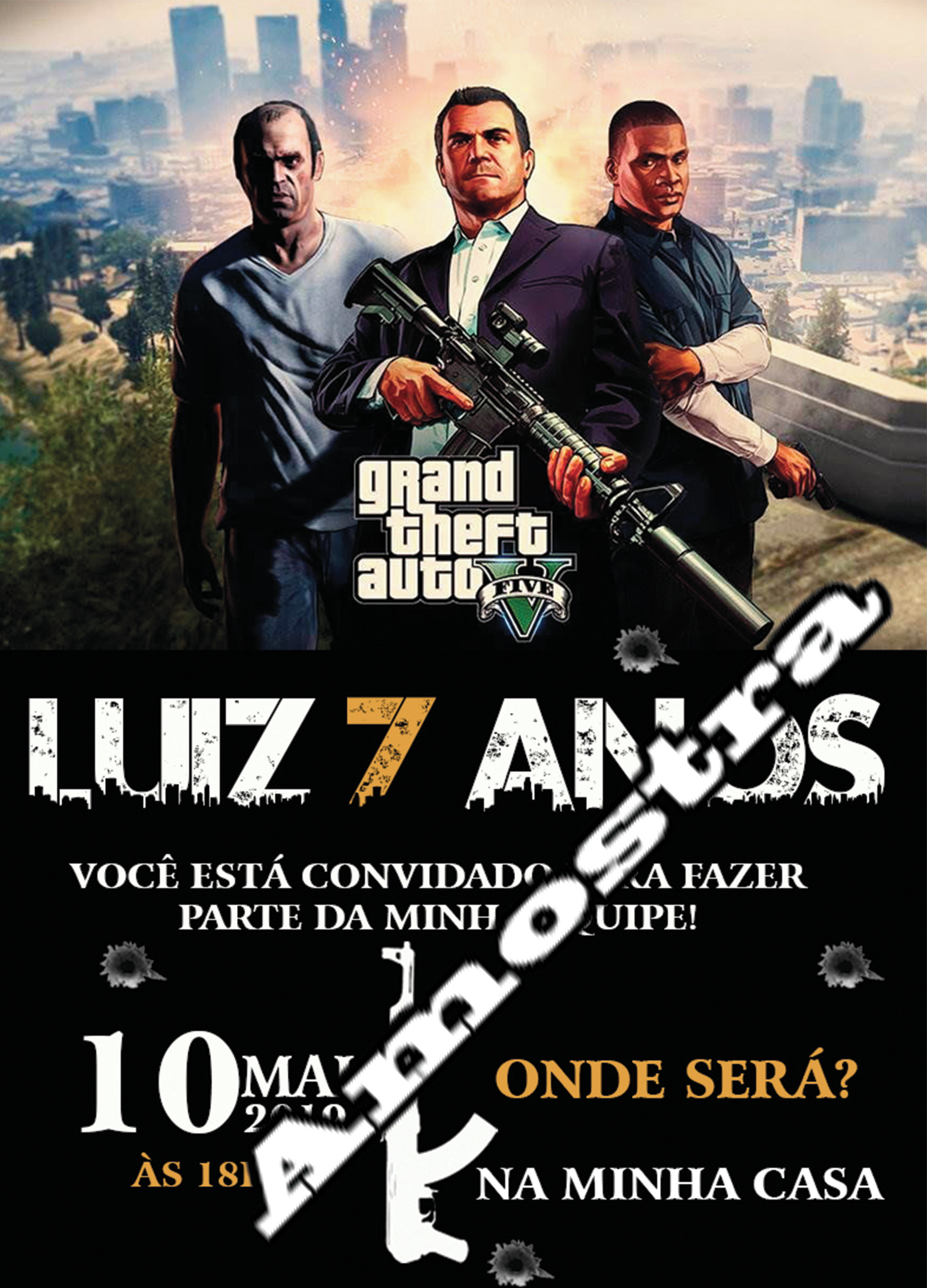 Convite Digital Gta San Andreas