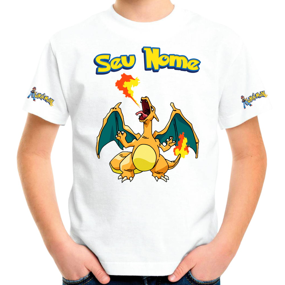 camisa charizard