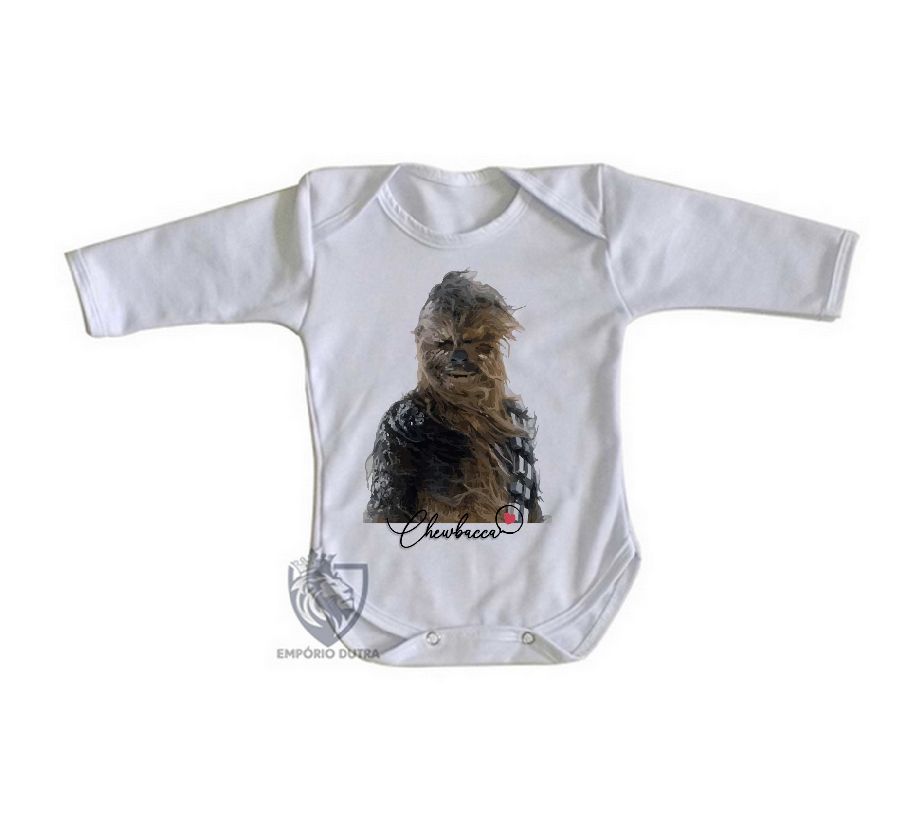 Body Roupa Bebe Nene Infantil Chewbacca Vento Star Wars No Elo7 Emporio Dutra 1575e72