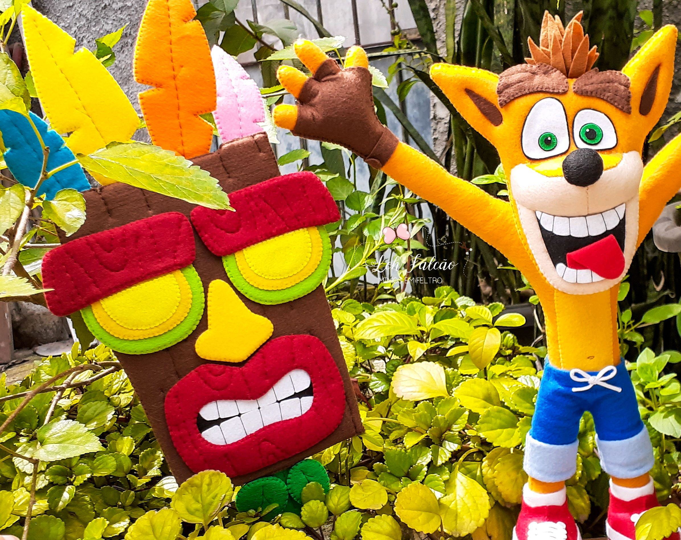 Crash Bandicoot - Coleção de Leh Falcão (@atelielehfalcao)