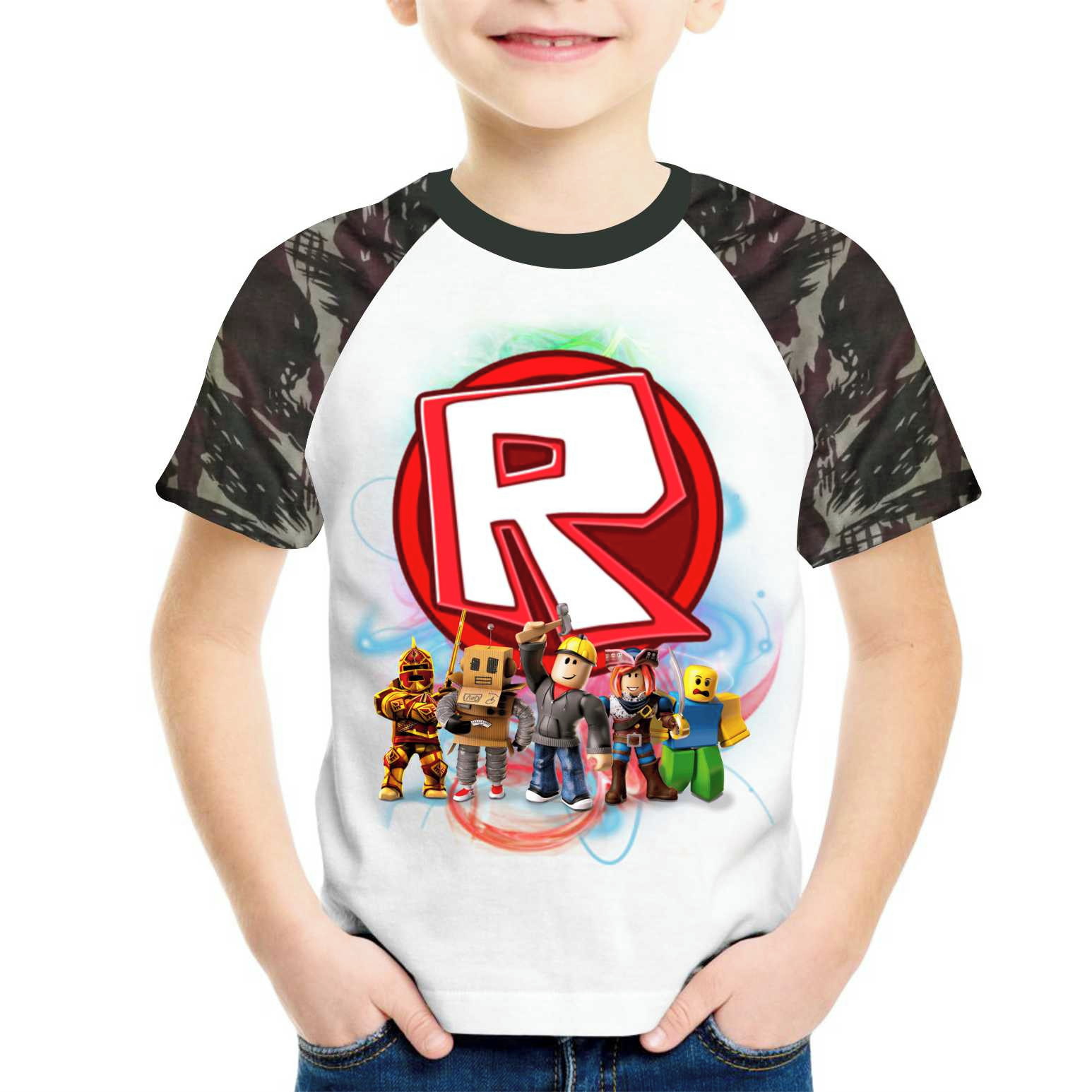 Camisetas Roblox Mangas Longas.