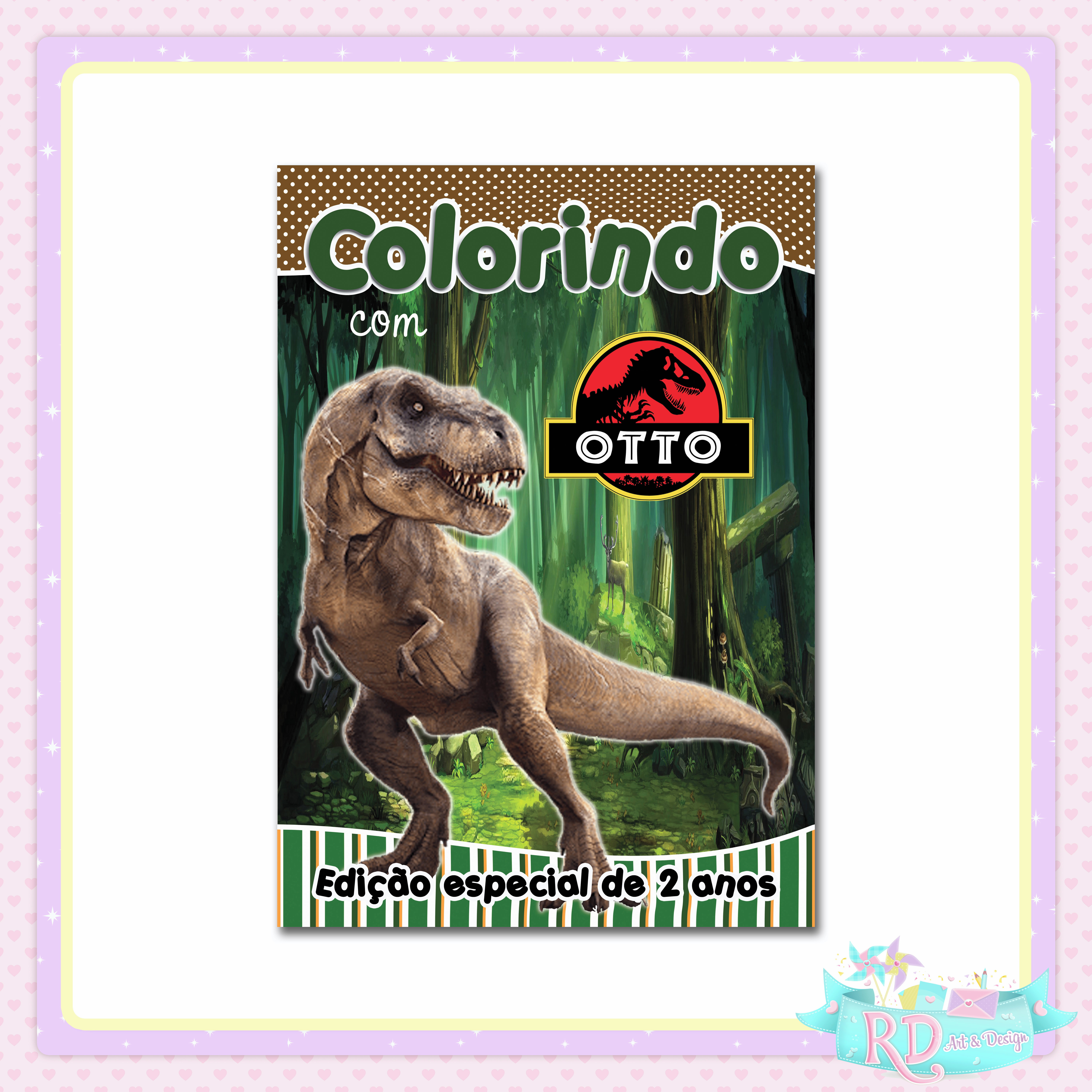 Desenhos de Dinossauro Velociraptor 3 para Colorir e Imprimir