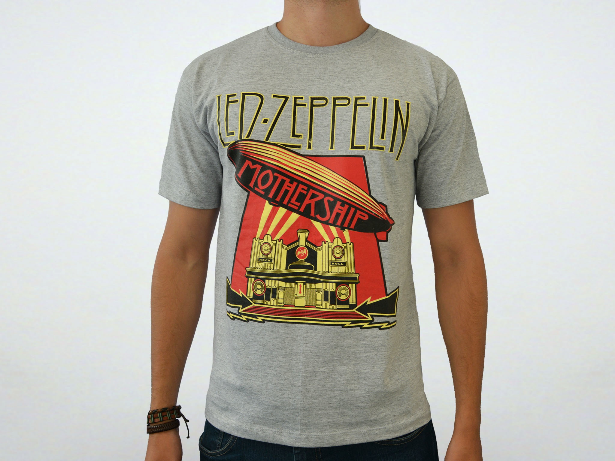 camiseta led zeppelin mothership