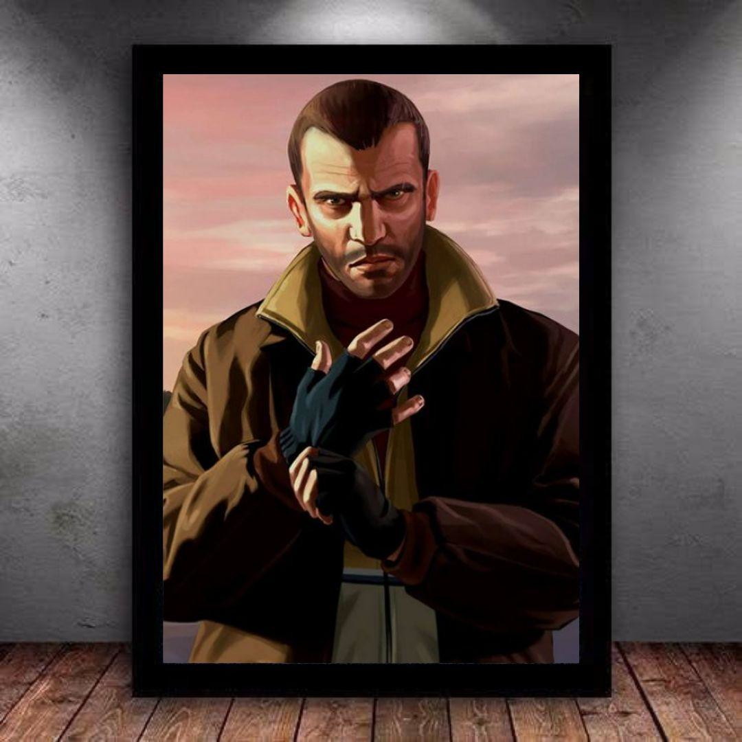 Quadro decorativo GTA IV