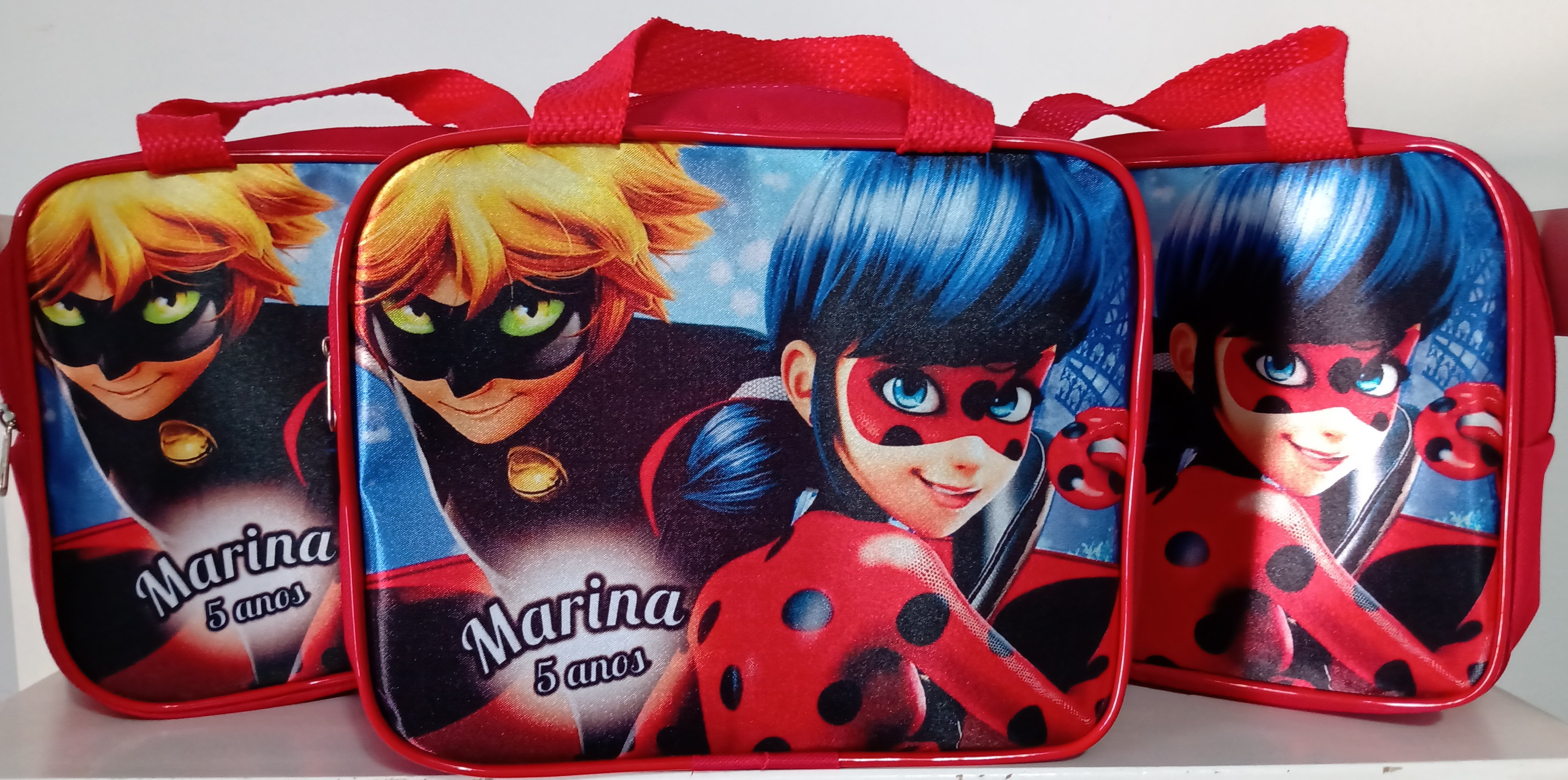 miraculous ladybug school bolsa