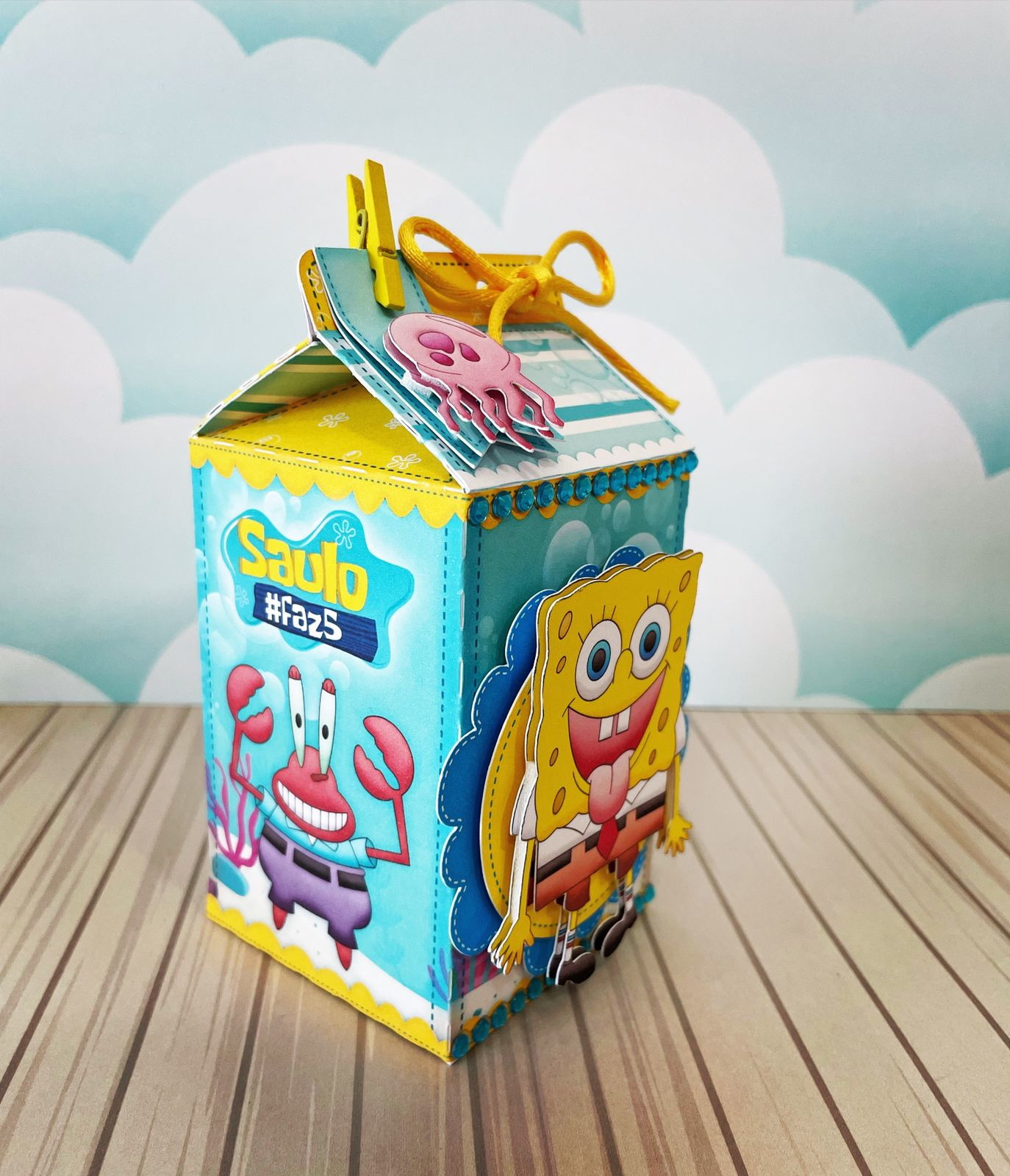 Caixa milk Bob Esponja