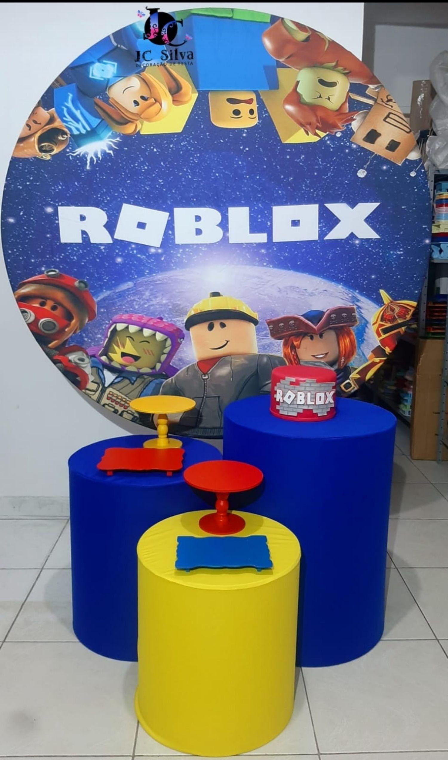 Locação Pegue e Monte Decoração Roblox