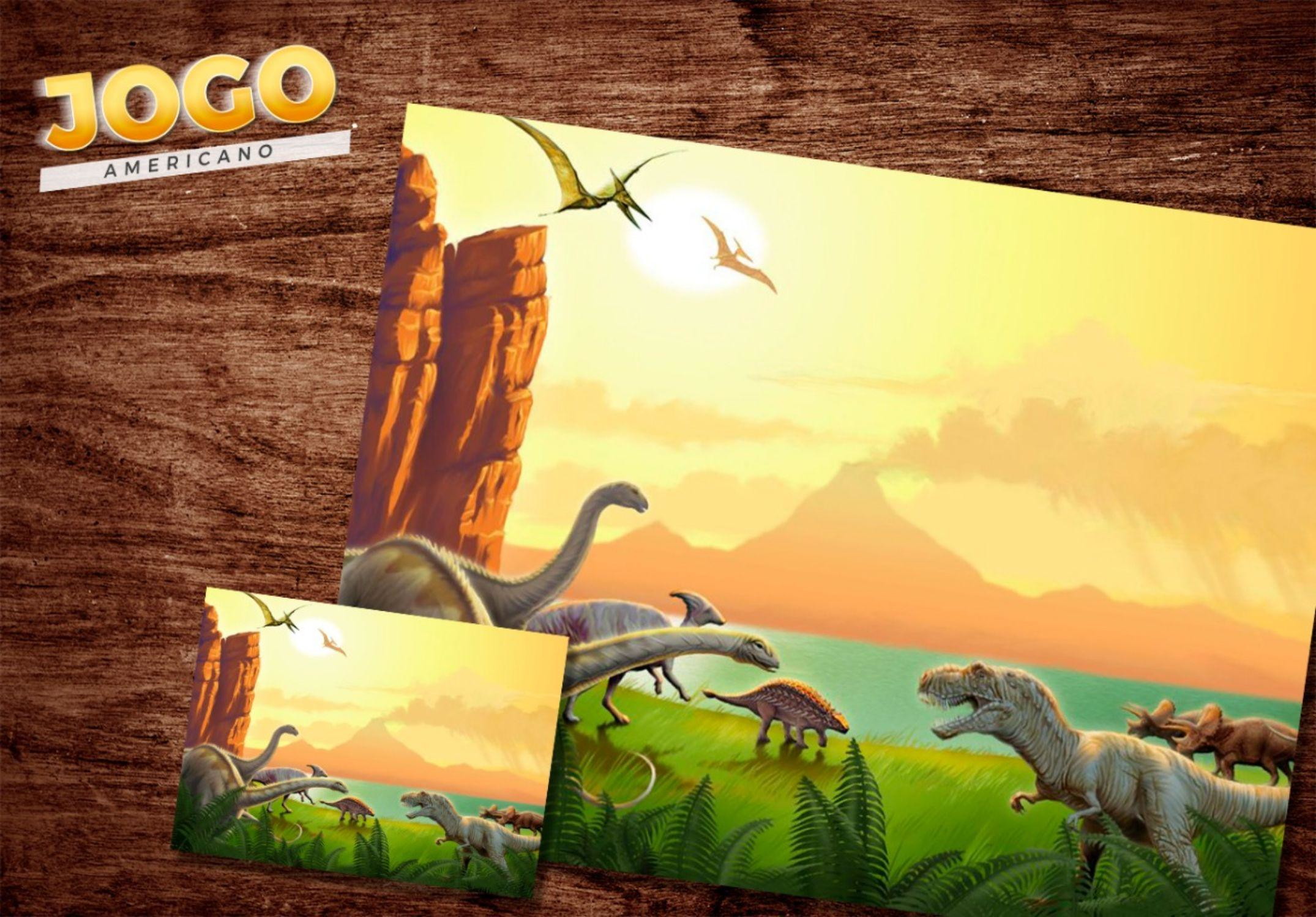 Jogo Americano - Dinossauros