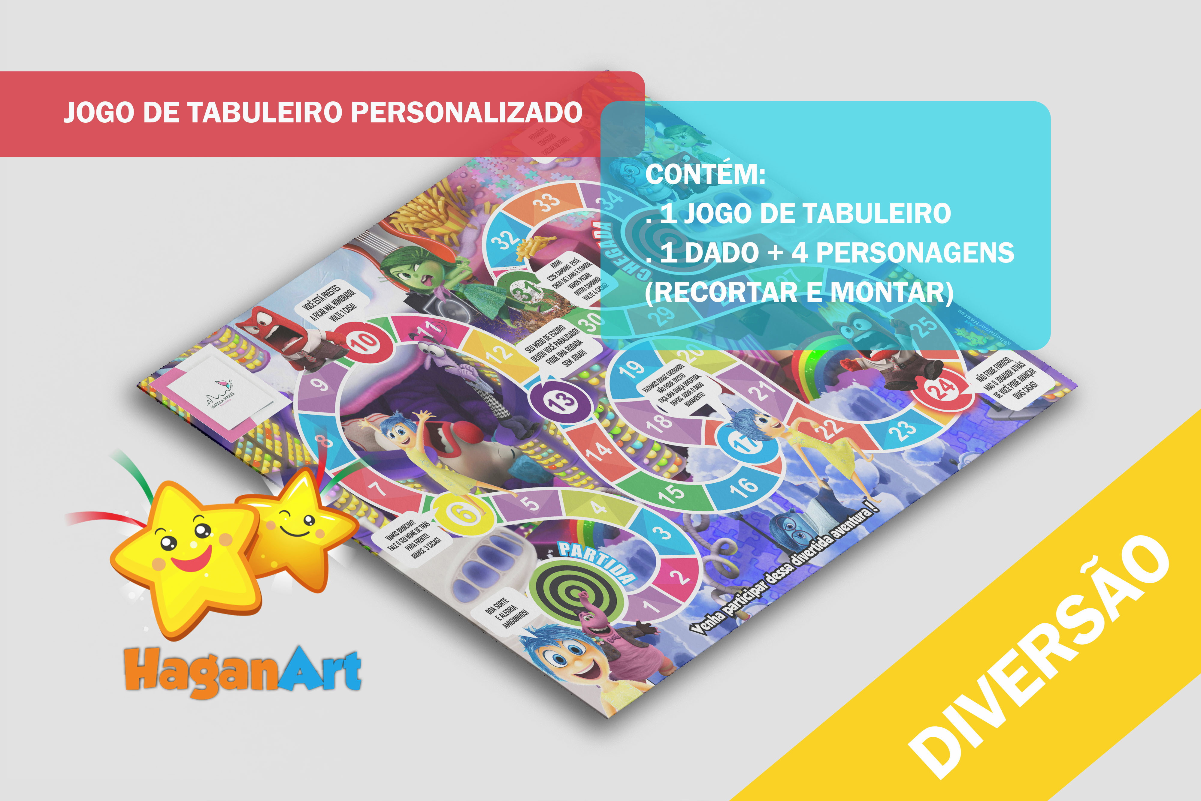 Jogo de estrategia abstrata  Produtos Personalizados no Elo7