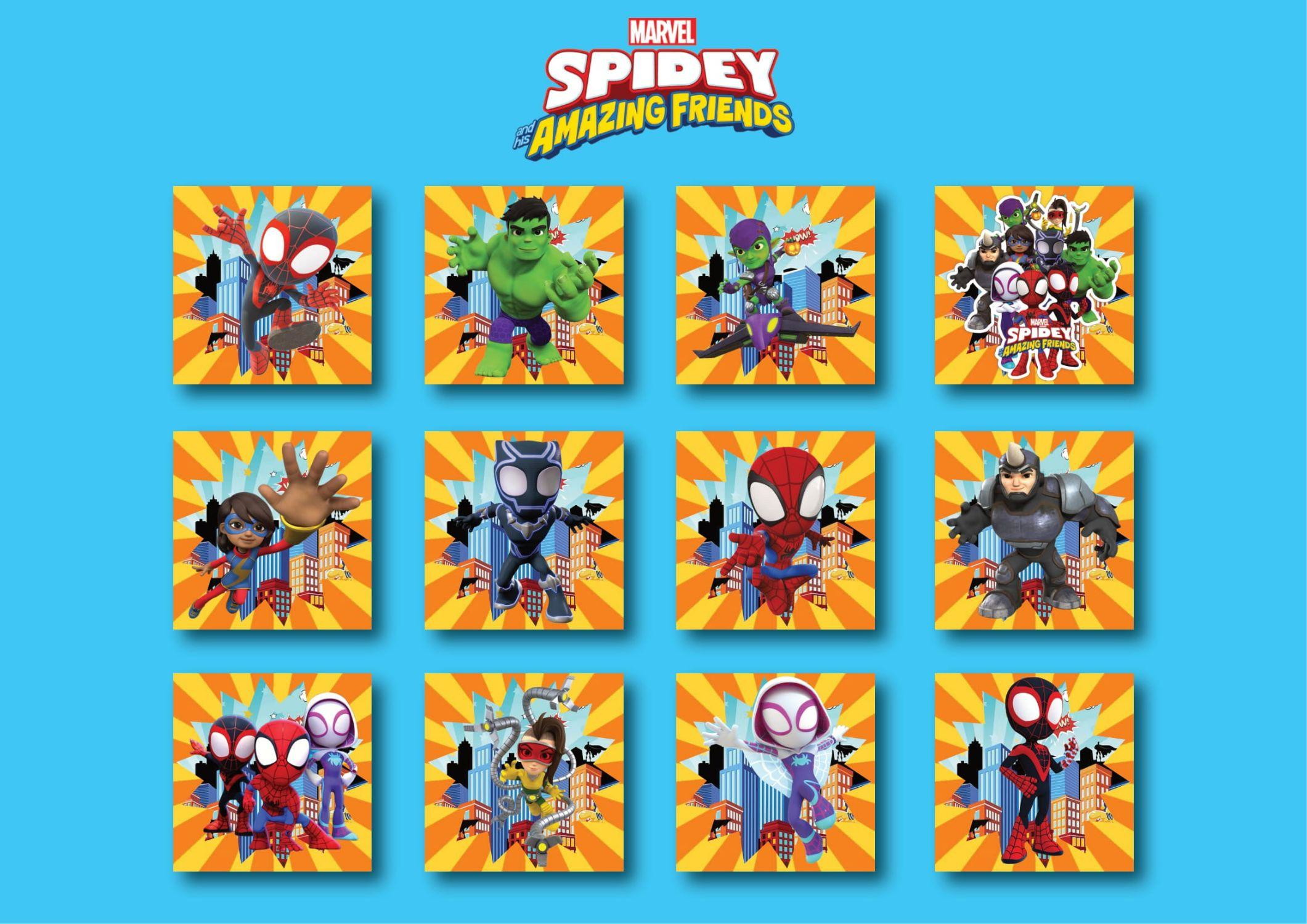 Jogo de Memoria Homem Aranha 24 Pares - Hasbro - Paraná Plásticos