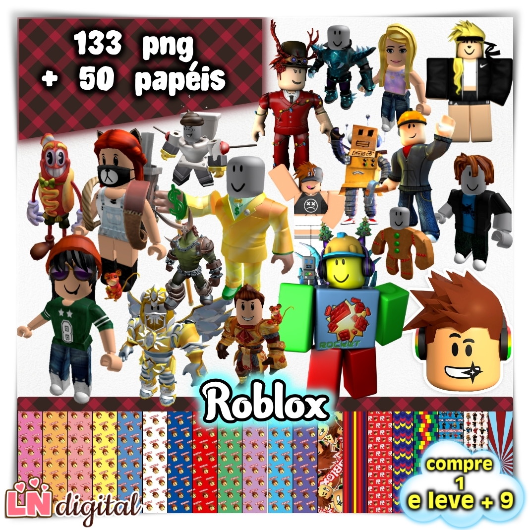 Kit Digital Roblox  Elo7 Produtos Especiais