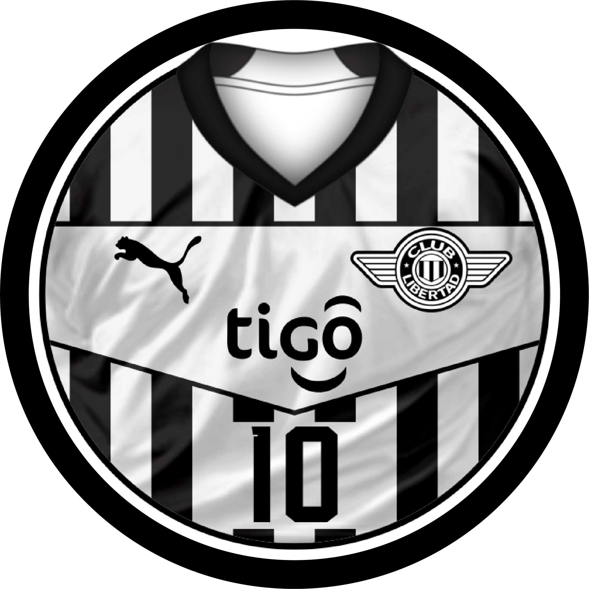 Jogo de Botão Atlético-mg 2023 Mod.camisa