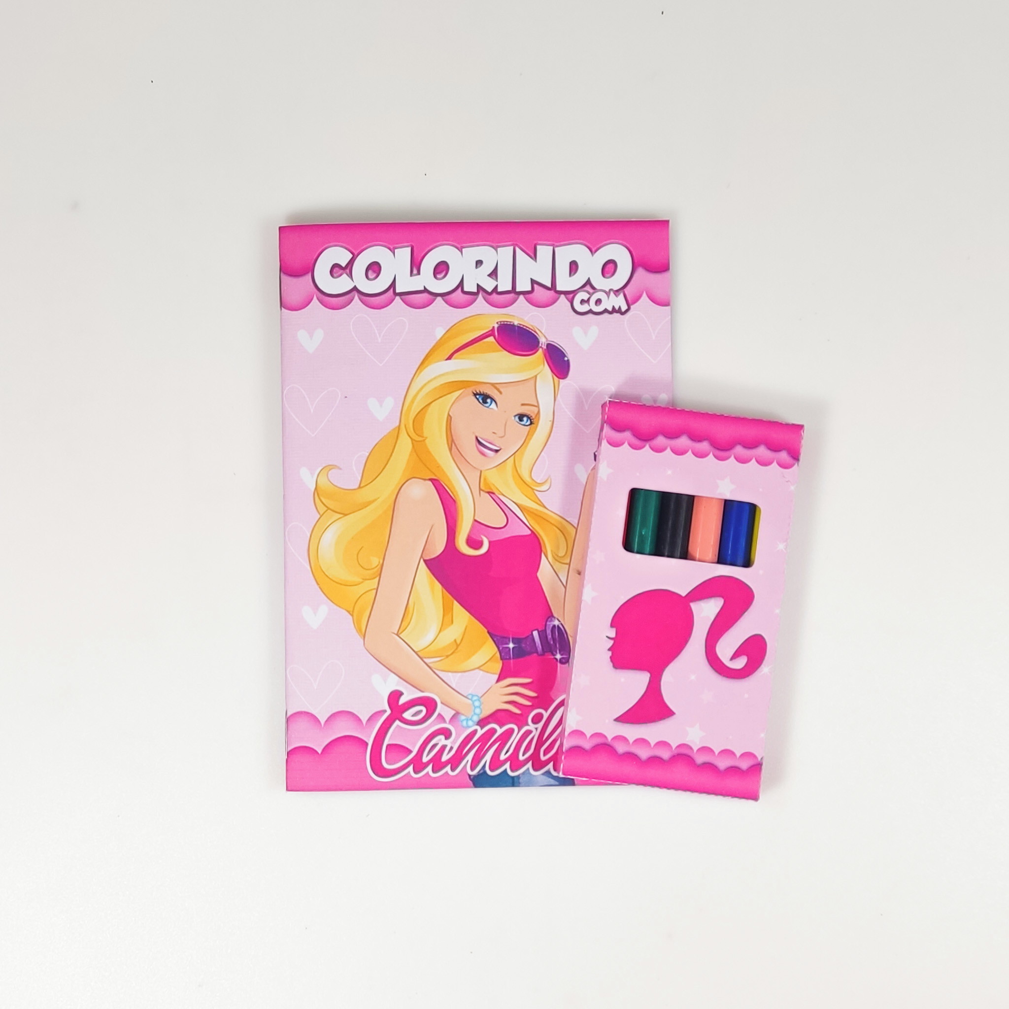 Jogo de Pintar Barbie A Pequena Polegar 10