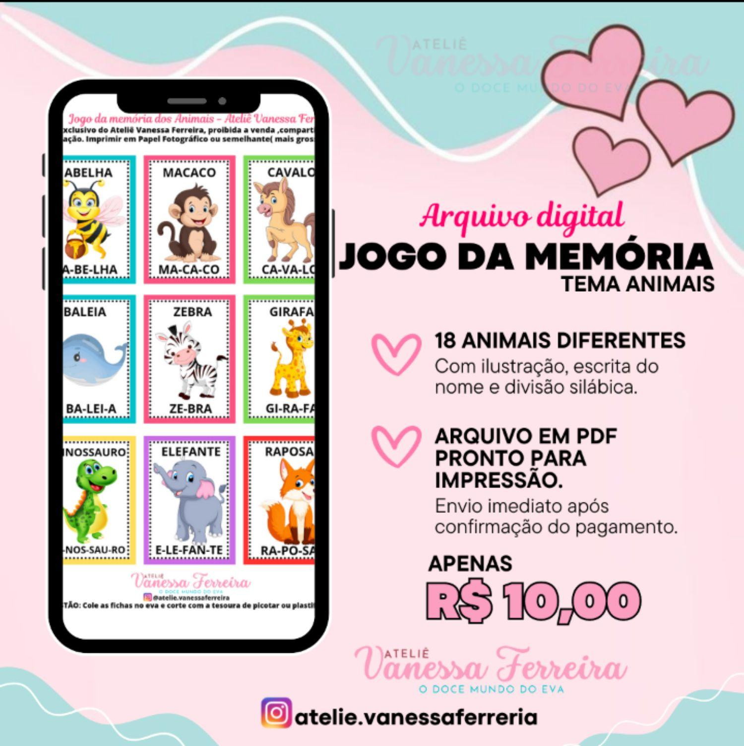 Jogo da Escrita  Elo7 Produtos Especiais