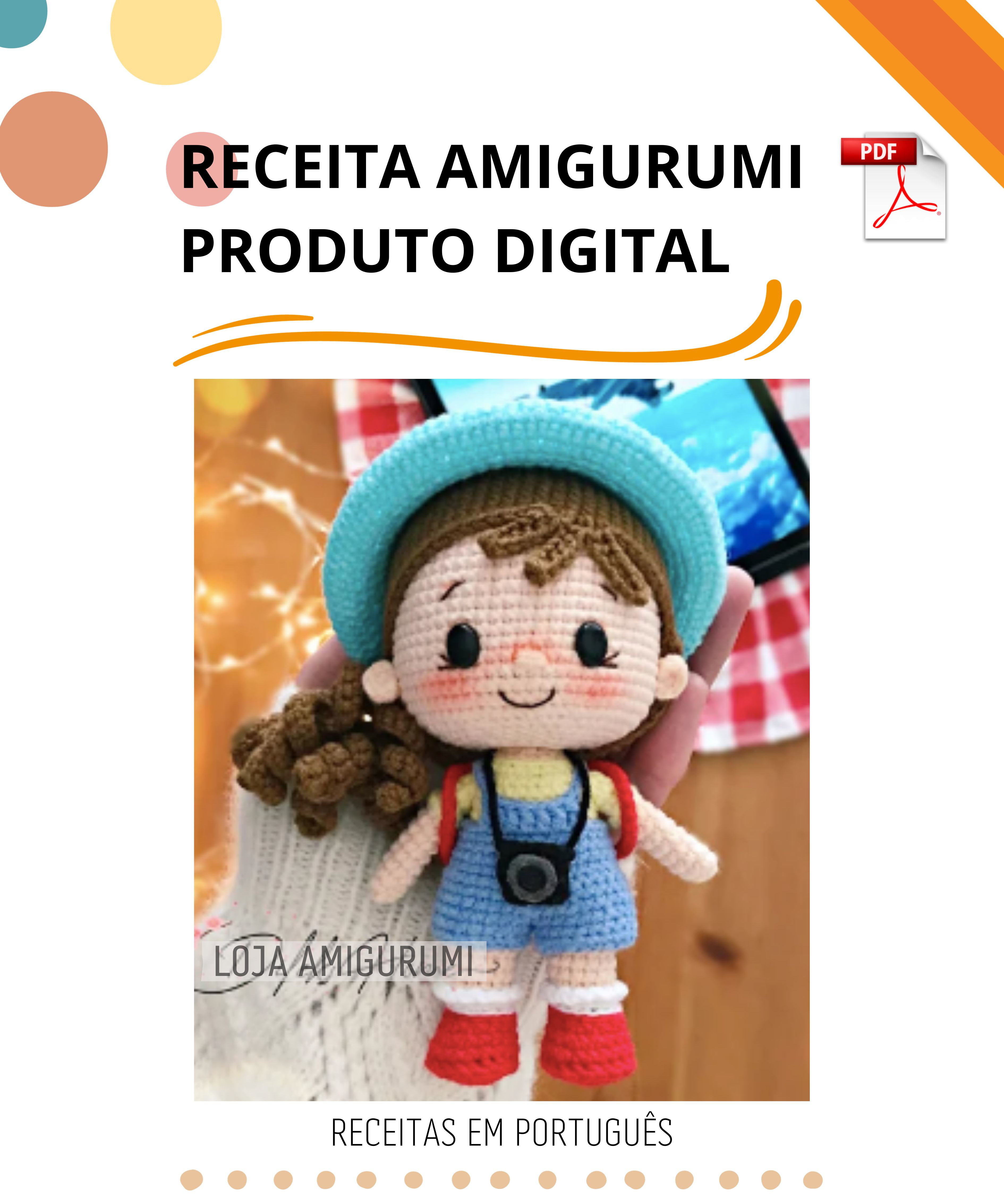 receita em pdf akigurumi