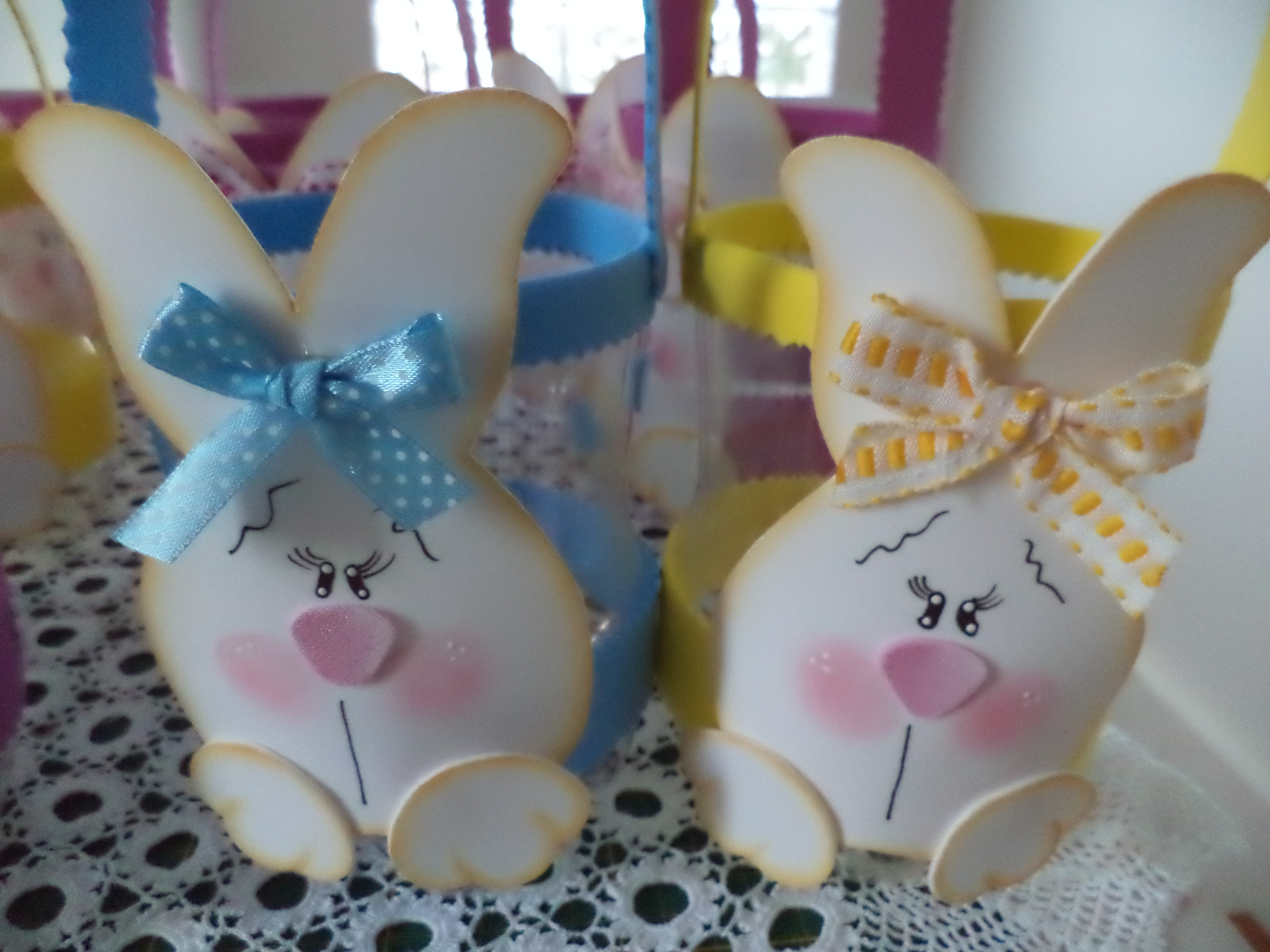 Cestinhas de Páscoa de Pet Ateli u00ea Art u00b4s Artesanato Elo7 Aparador Buffet Retro ~ Cestinhas de Páscoa de Pet Ateli u00ea Art u00b4s Artesanato Elo7