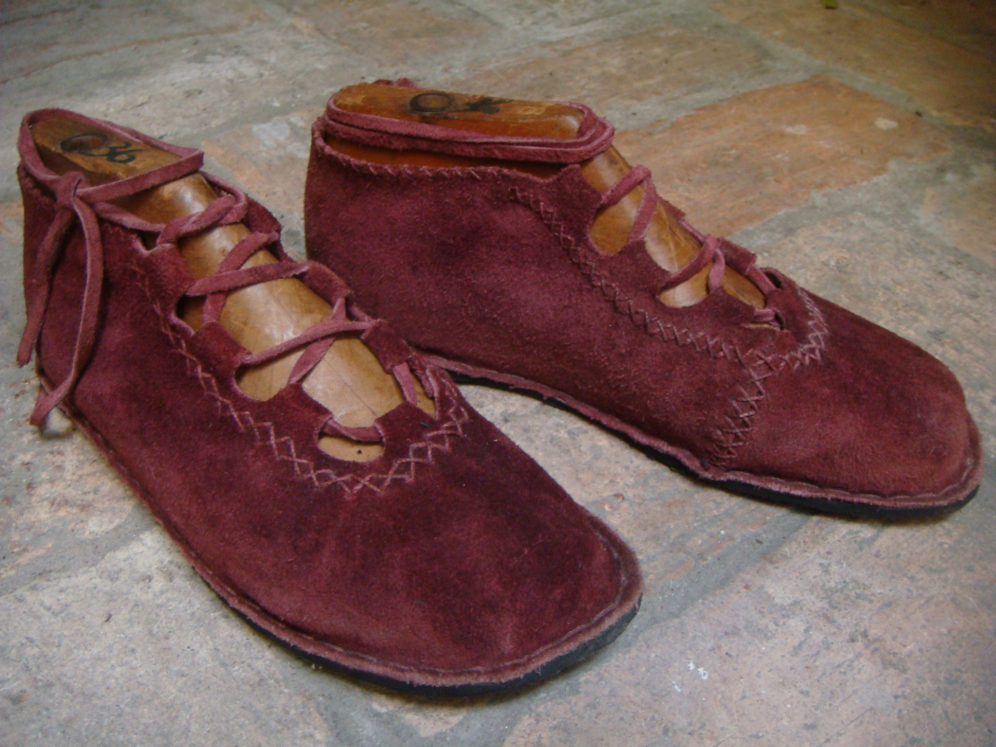sapatos artesanal feminino