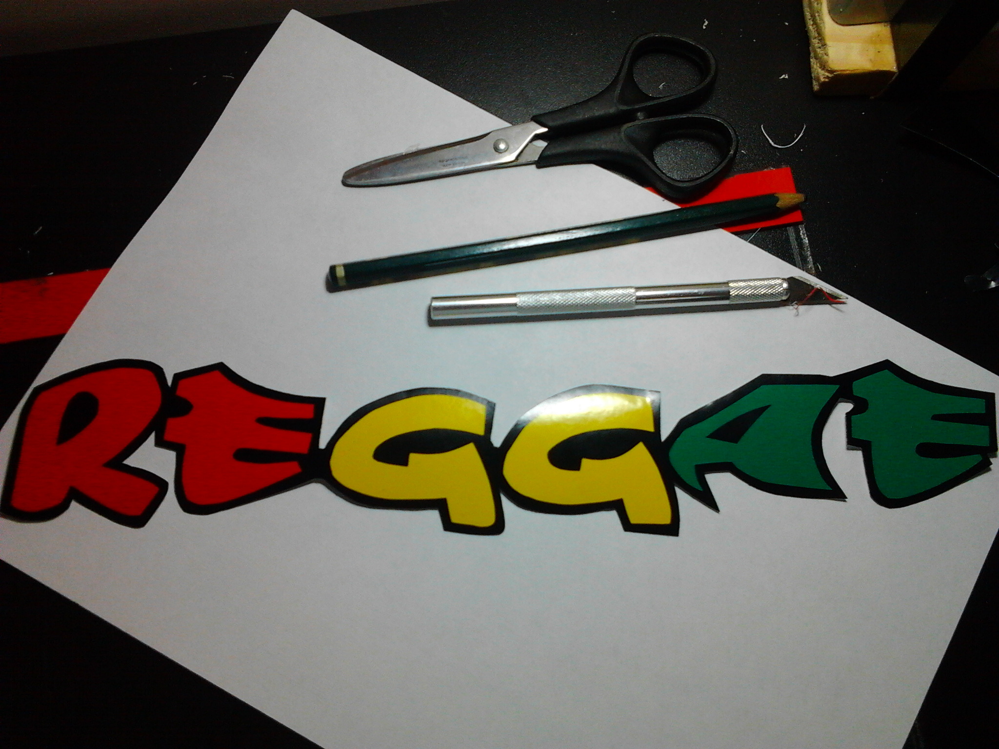 Adesivo Nome, Estilo Reggae badchild Elo7 Artesanato Fortaleza Loja ~ Adesivo Nome, Estilo Reggae badchild Elo7