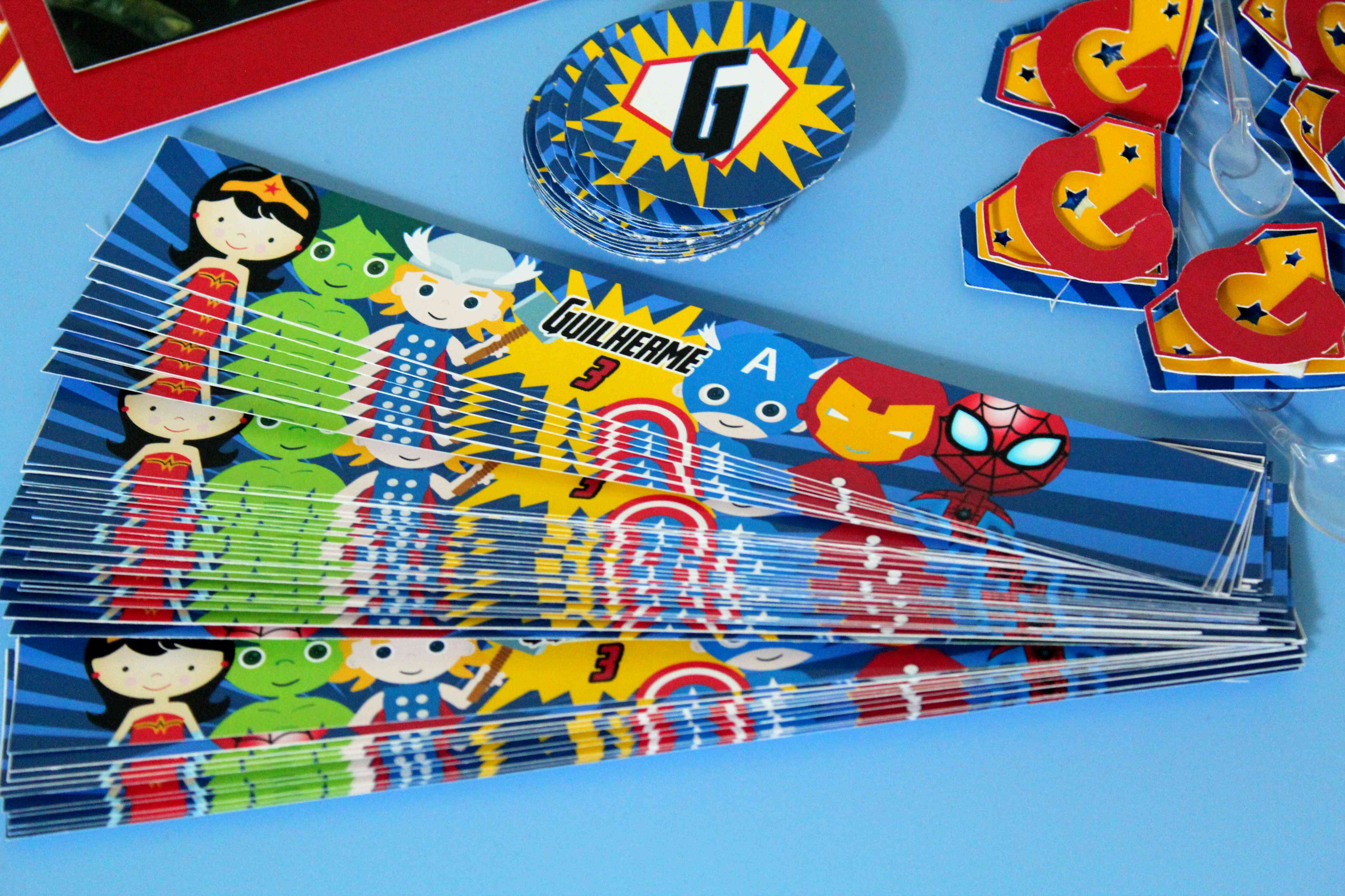Artigos para festa super herois