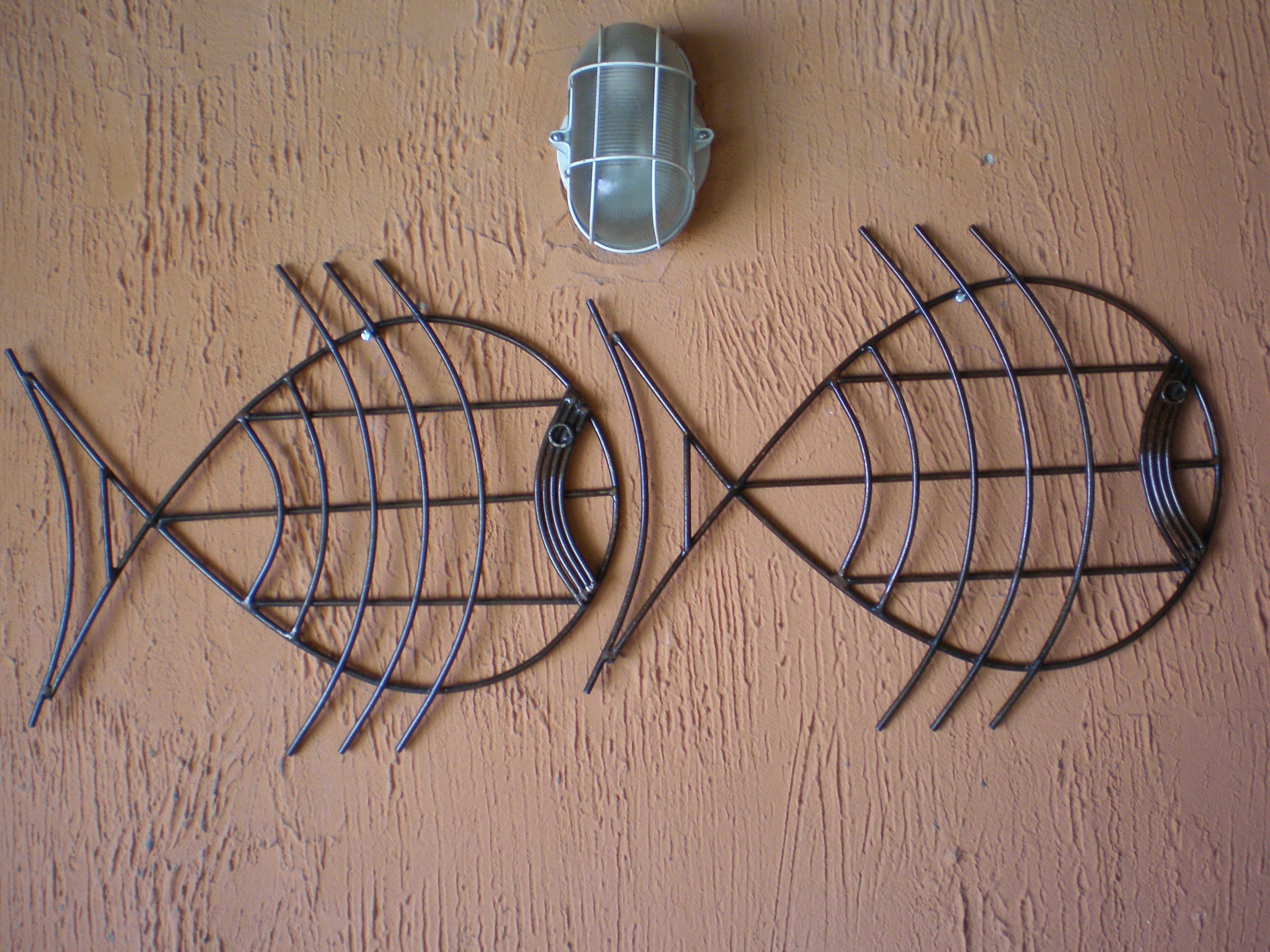 ENFEITE DE PAREDE PEIXE ARTE EM FERRO ComArtes Comercio de Moveis, Lustres e Decoraç u00e3o Elo7 Armario Archivador Con Llave ~ ENFEITE DE PAREDE PEIXE ARTE EM FERRO ComArtes Comercio de Moveis, Lustres e Decoraç u00e3o Elo7