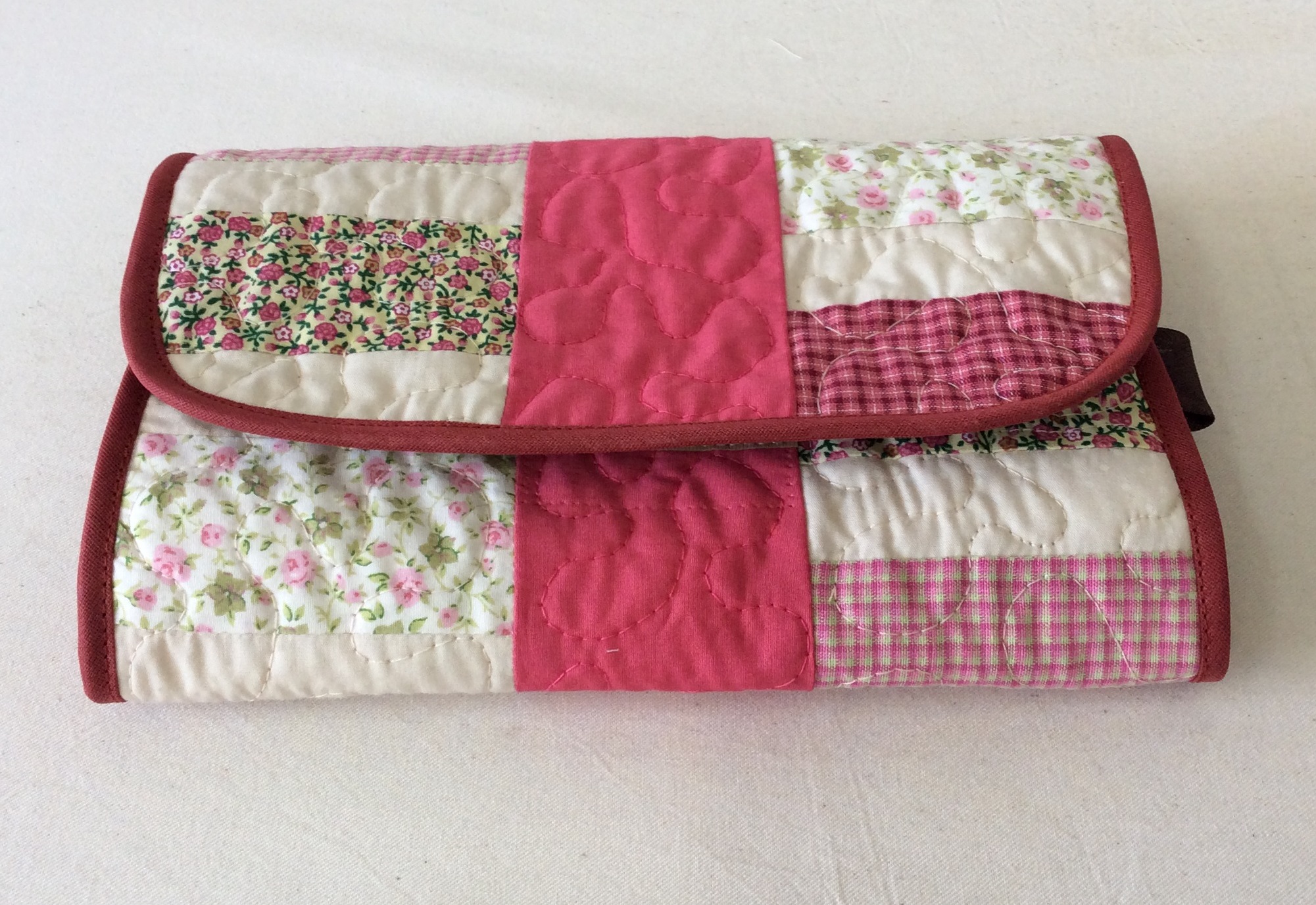 Nécessaire Patchwork 2 em 1 no Elo7 | Fafa Arte (3A822E)