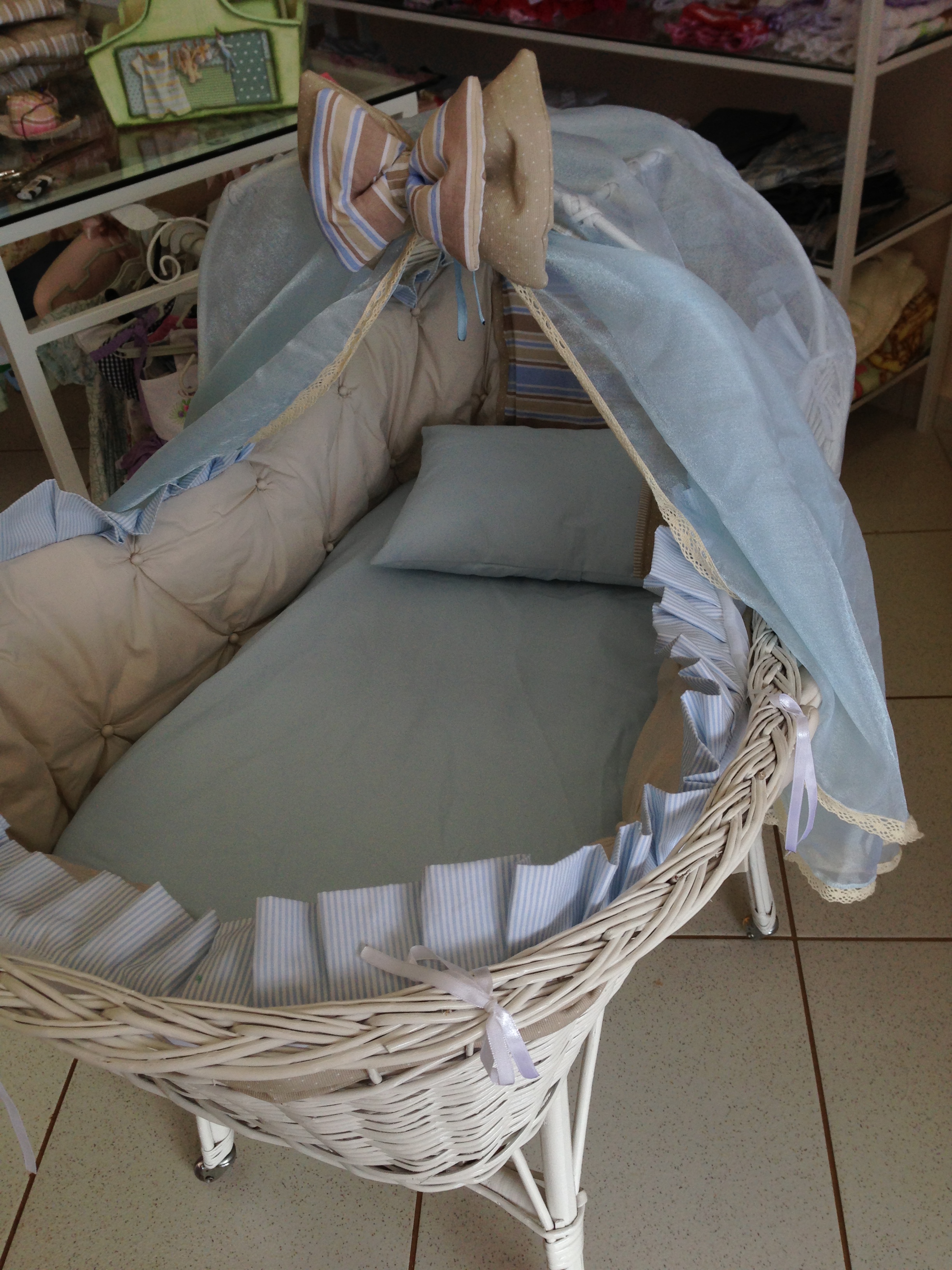 Moisés De Vime Com Capota DALILI STORE BABY Elo7 Moisés De Vime ~ Moisés De Vime Com Capota DALILI STORE BABY Elo7