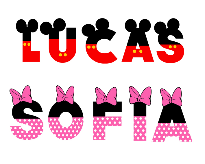 letras mickey e minnie arquivo digital borboletta azul elo7 letras mickey e minnie arquivo digital borboletta azul elo7