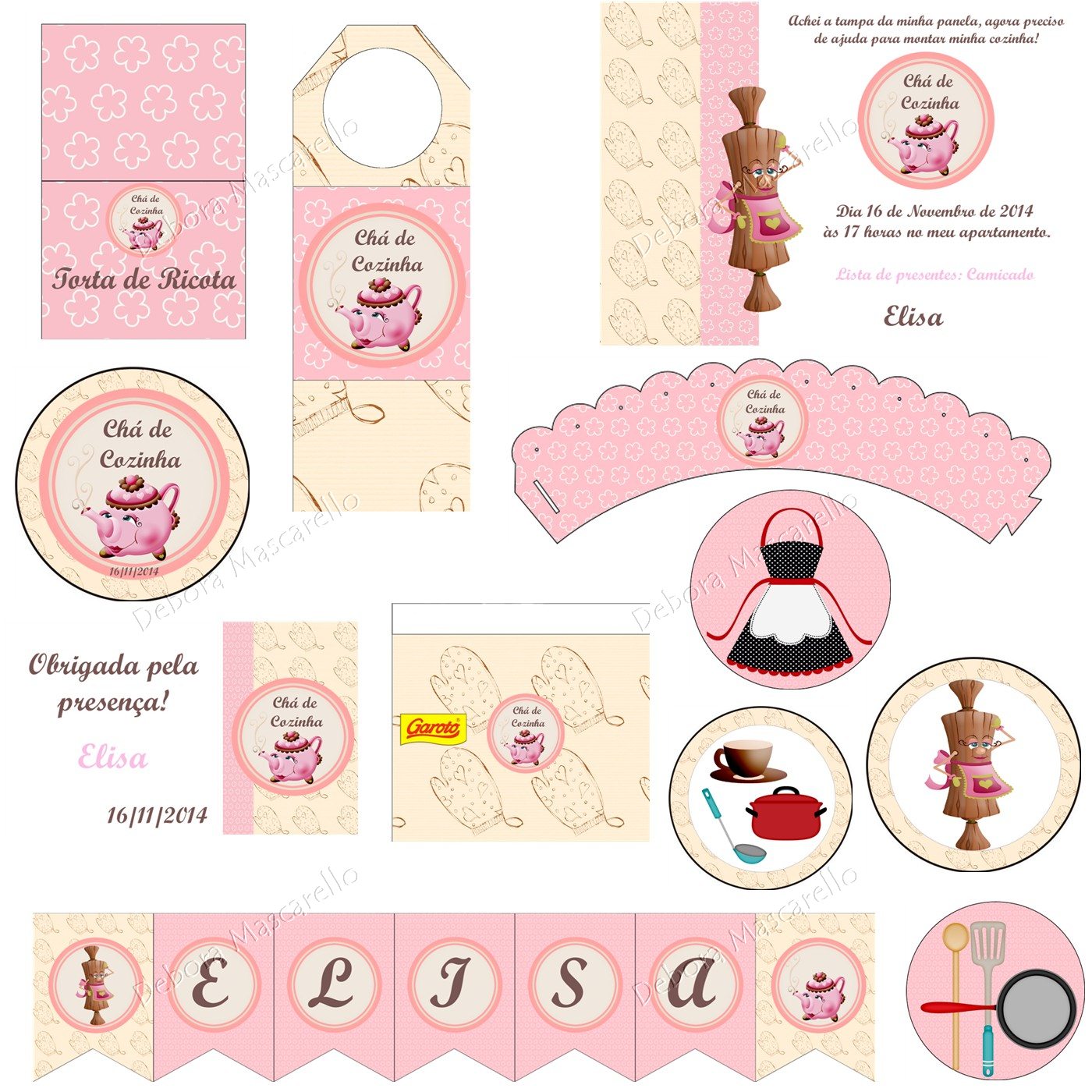 De Cha De Cozinha Elegant Kit Sacola E Prendedor Ch De Cozinha De Cha De Cozinha Elegant Kit Sacola E Prendedor Ch De Cozinha