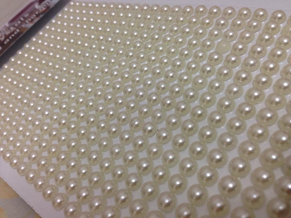 Cartela de Pérolas Auto Adesiva Vianna Imports Elo7 Aparador Laqueado Branco ~ Cartela de Pérolas Auto Adesiva Vianna Imports Elo7