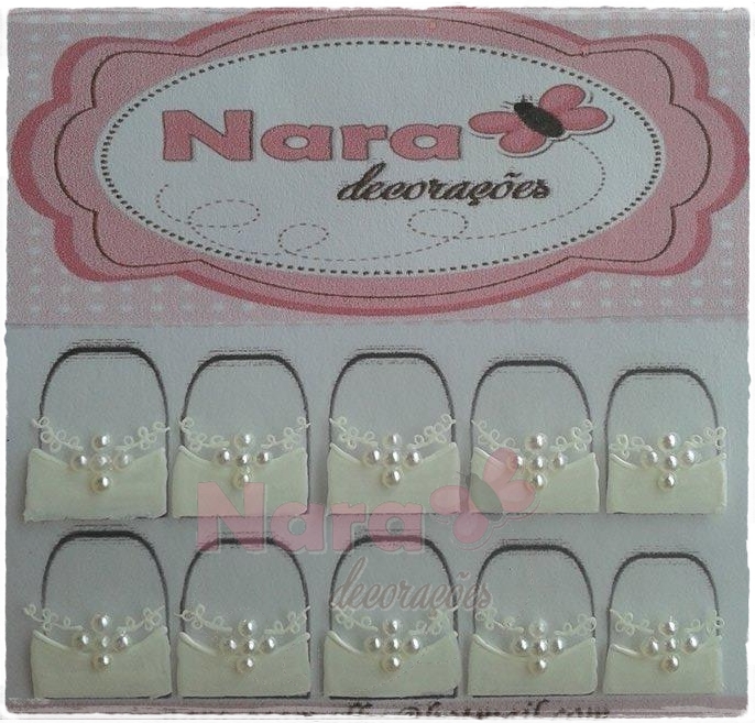 Adesivo De Unha Francesinha para noiva Nara Decorações Elo7 Artesanato Quilling ~ Adesivo De Unha Francesinha para noiva Nara Decorações Elo7