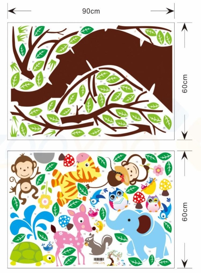 Adesivo Decorativo de Parede safari zoo Cau Baby Elo7 Adesivo De Parede Zoo Safari ~ Adesivo Decorativo de Parede safari zoo Cau Baby Elo7