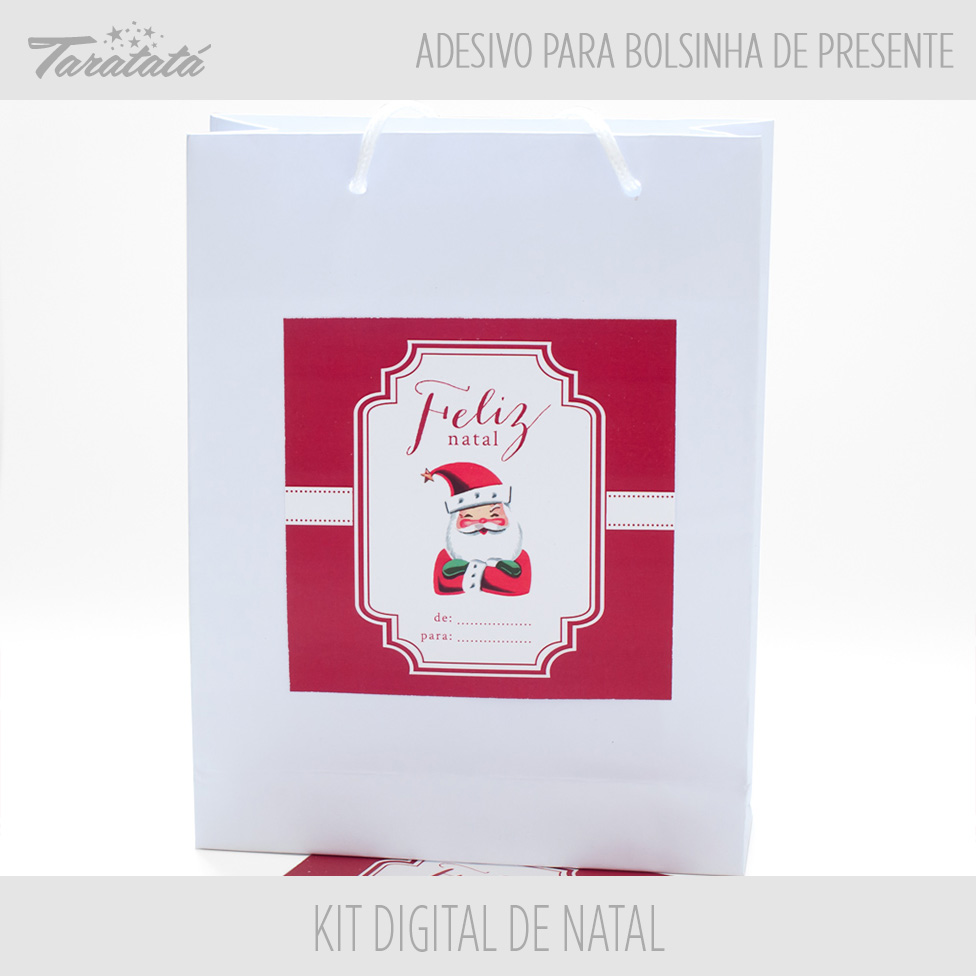 Adesivo para Sacolinha de Natal Taratatá Papelaria Personalizada Elo7 Armario Locker Metalico ~ Adesivo para Sacolinha de Natal Taratatá Papelaria Personalizada Elo7