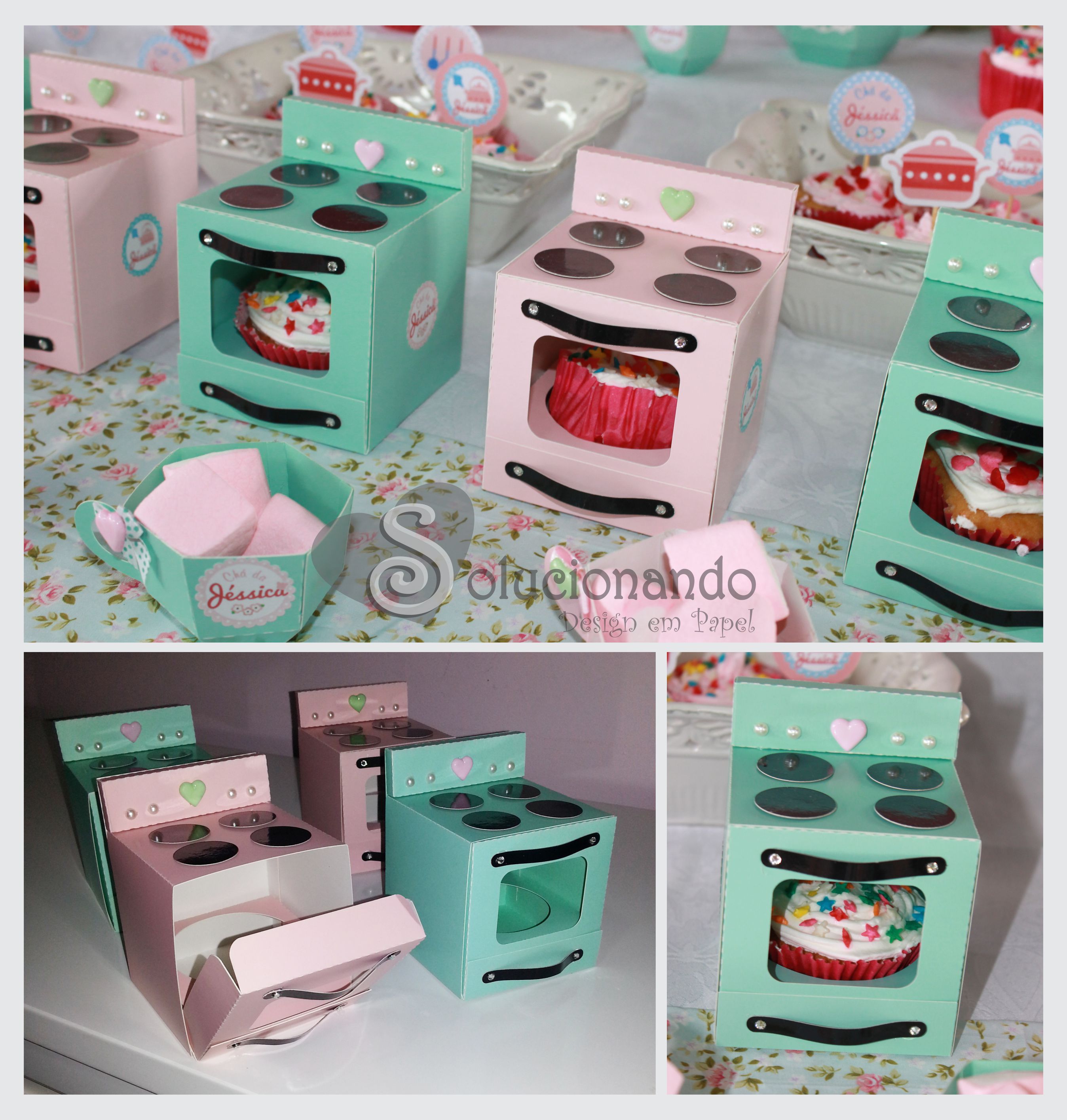 Fog u00e3o de Papel Caixa para Cupcake Solucionando Design em Papel Elo7 Artesanato Facil Para Halloween ~ Fog u00e3o de Papel Caixa para Cupcake Solucionando Design em Papel Elo7