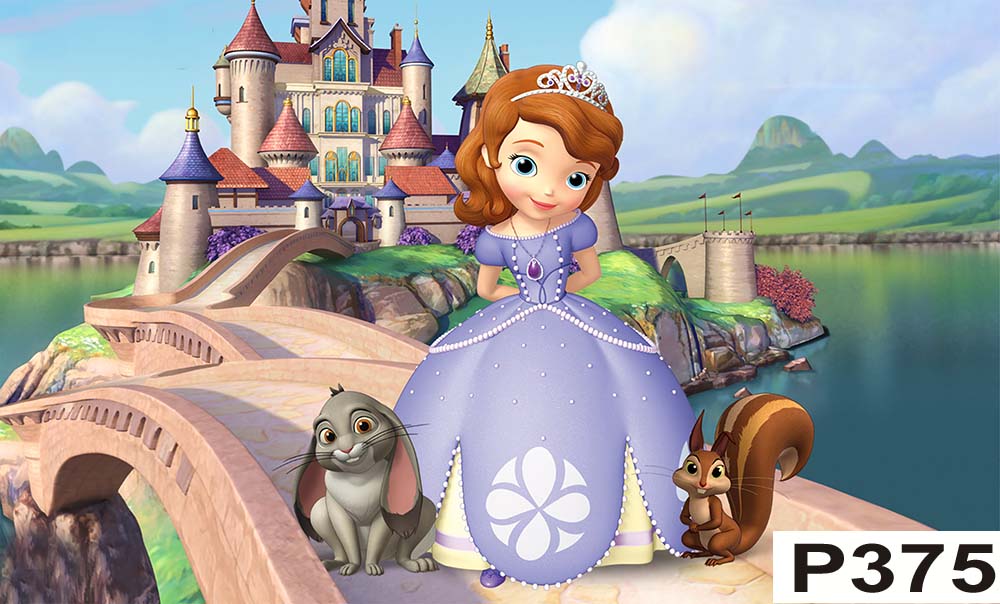 painel princesinha sofia 2 40x1 45 m no elo7 clim center 4b33c6