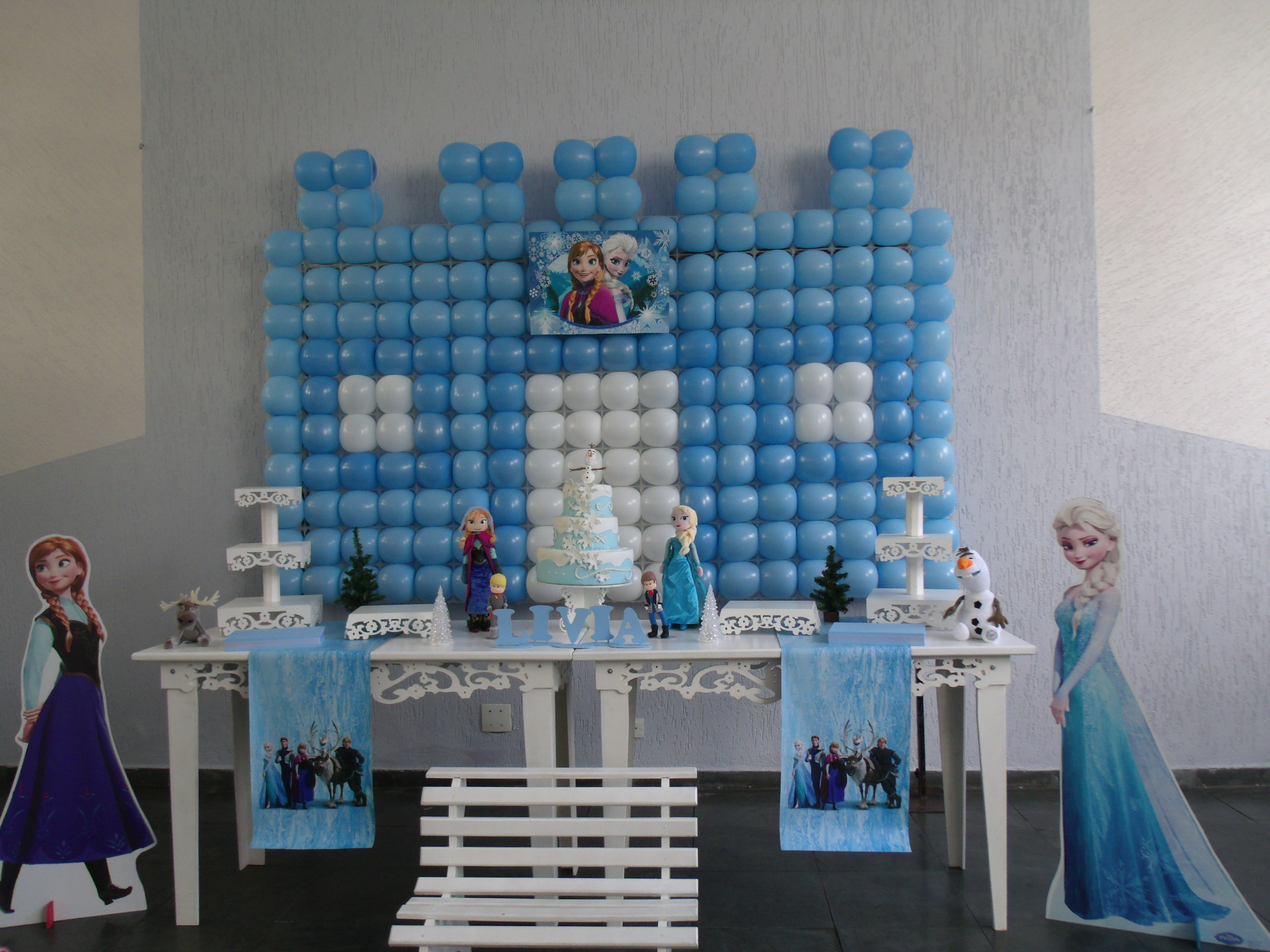 Decoraç u00e3o para festa infantil Frozen Estrelinha Feliz Festas Elo7 # Decoração De Balão Da Frozen Simples Decoraç u00e3o para festa infantil Frozen Estrelinha Feliz Festas Elo7 # Decoração De Balão Da Frozen Simples