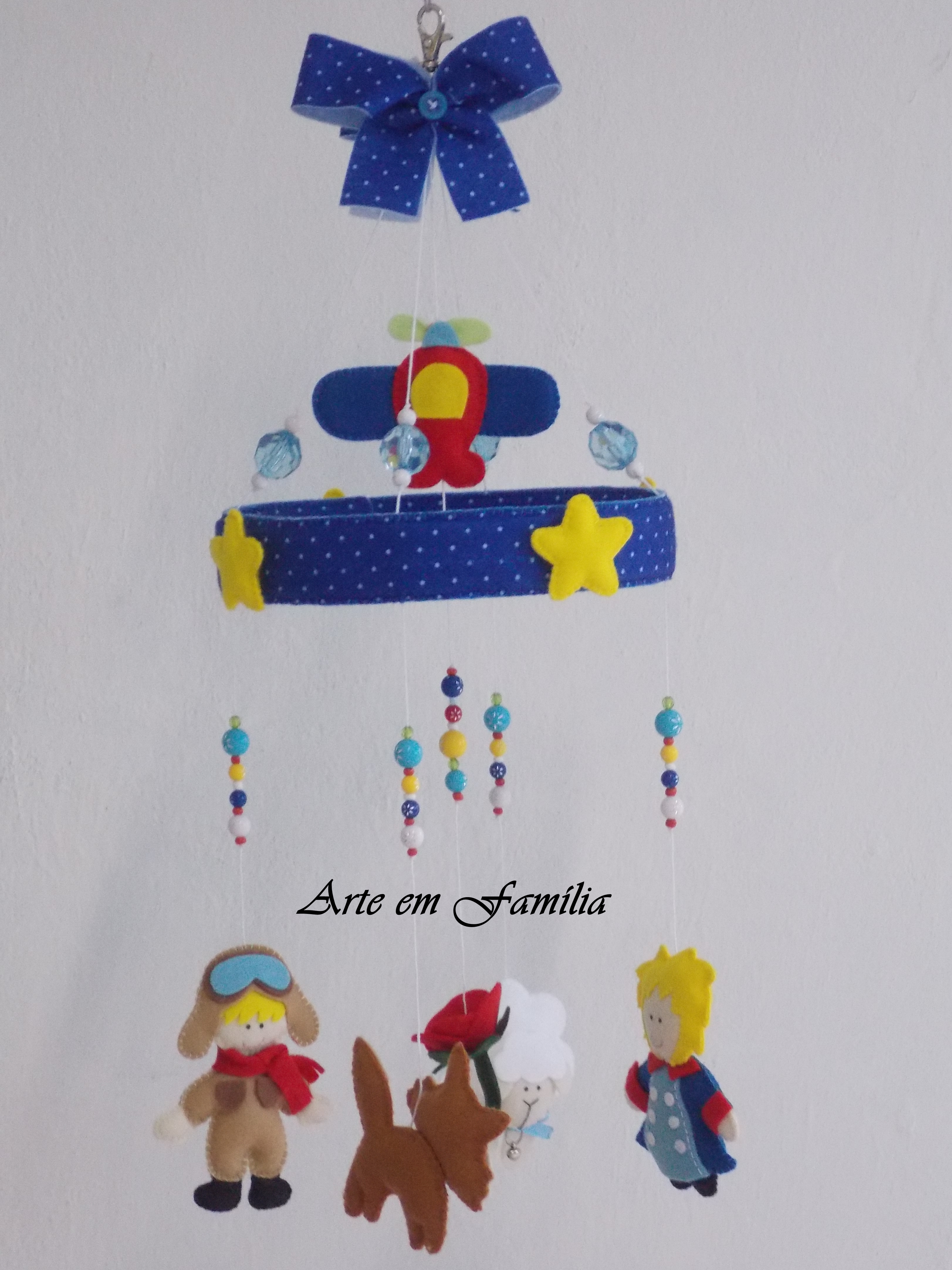 móbile de berço pequeno príncipe no elo7 arte em família 4bd4da