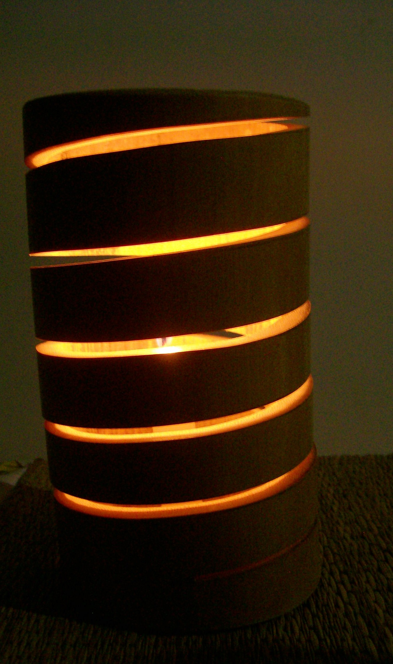 luminária espiral bambu Alma Elo7 Artesanato Em Florianopolis Sc ~ luminária espiral bambu Alma Elo7