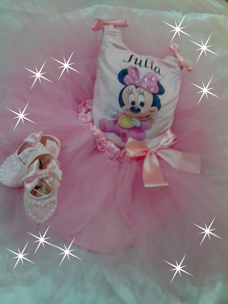 sapatilha da minnie rosa