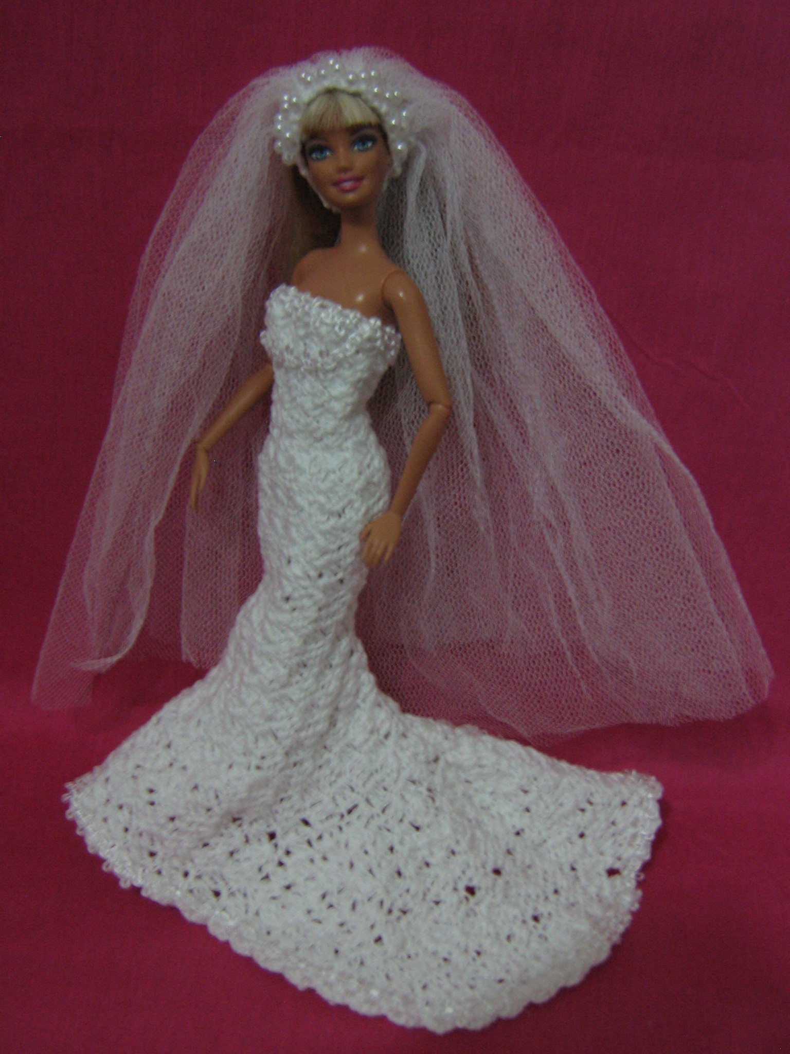 vestido de noiva para Barbie AMELIARTES Elo7 Barbie Noiva ~ vestido de noiva para Barbie AMELIARTES Elo7