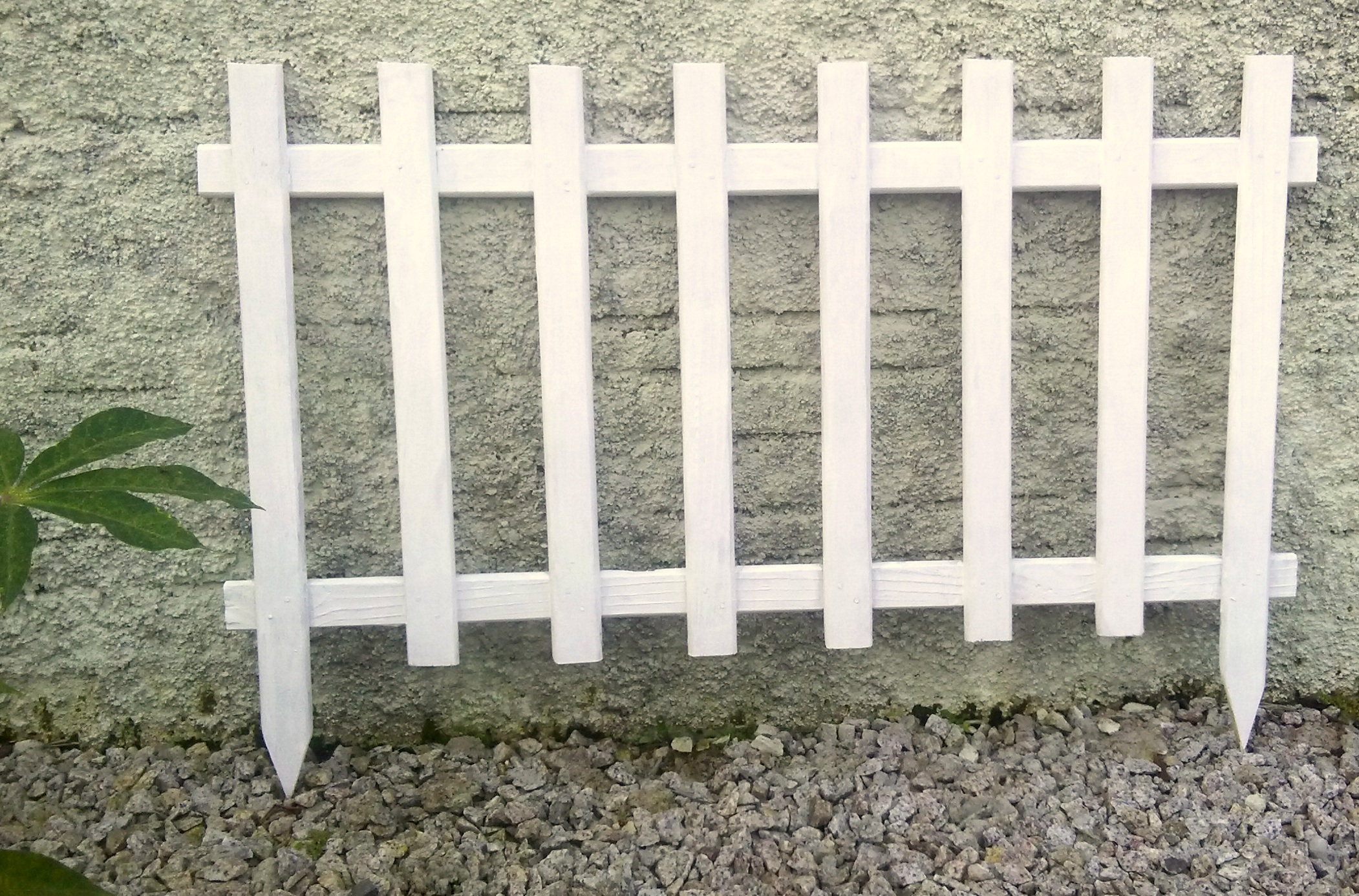 Cerca para jardim branca Arte do Manezinho Elo7 Cerca para jardim branca Arte do Manezinho Elo7