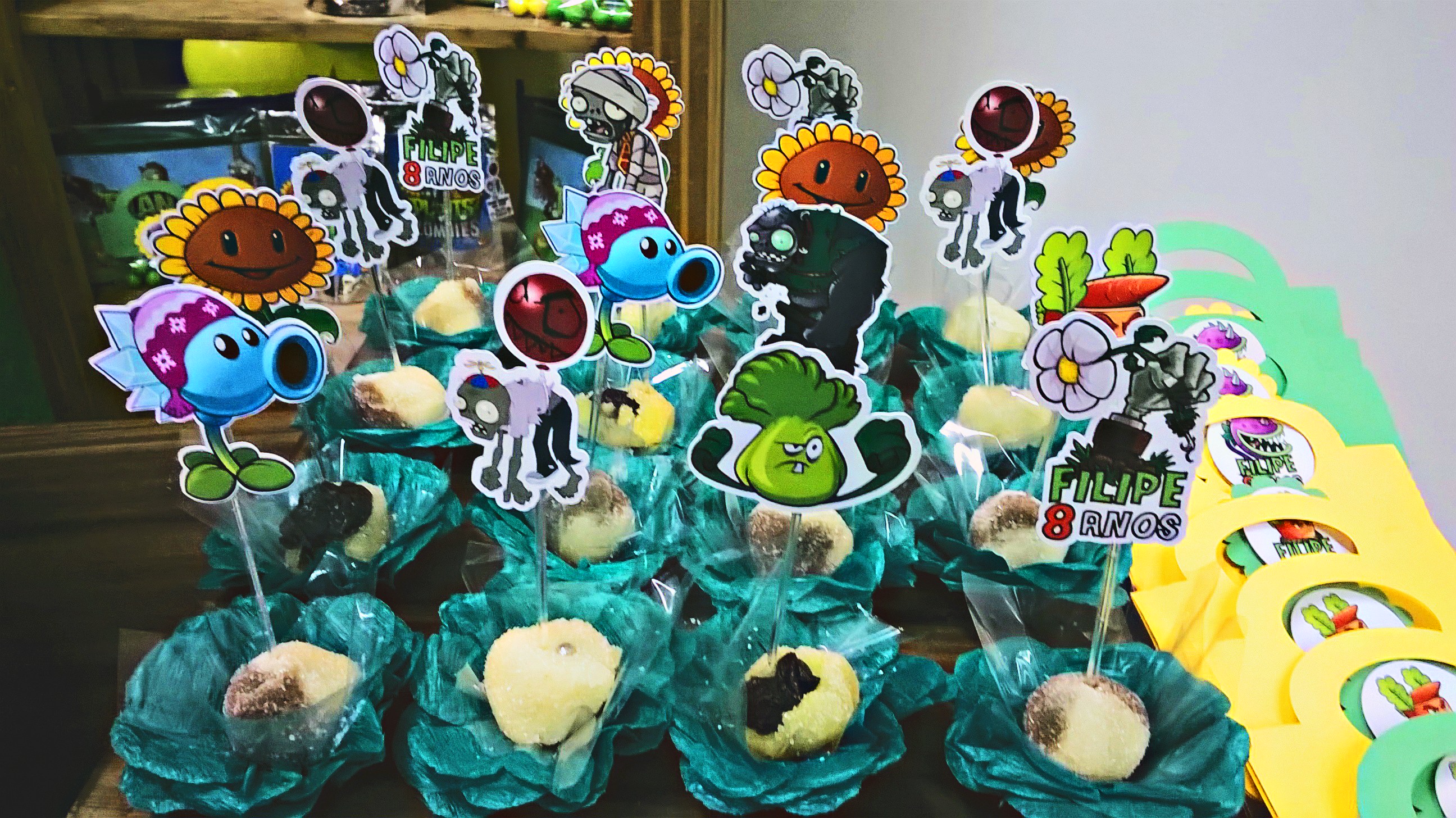 toppers plantas vs zumbi no elo7 mínimos detalhes 529cc2