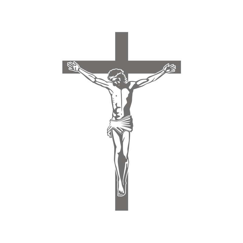 Adesivo de Parede Crucifixo Vetor e Imagem Elo7 Aparador Para Quarto De Casal Com Gavetas ~ Adesivo de Parede Crucifixo Vetor e Imagem Elo7