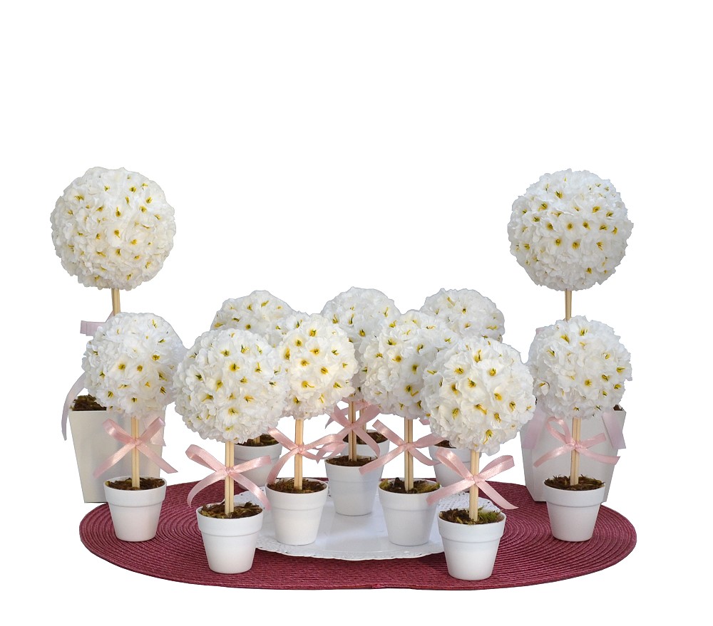 Kit Decoraç u00e3o de Festa Branco e Rosa Bebeca Artesanato Elo7 Decoração Com Kit ~ Kit Decoraç u00e3o de Festa Branco e Rosa Bebeca Artesanato Elo7