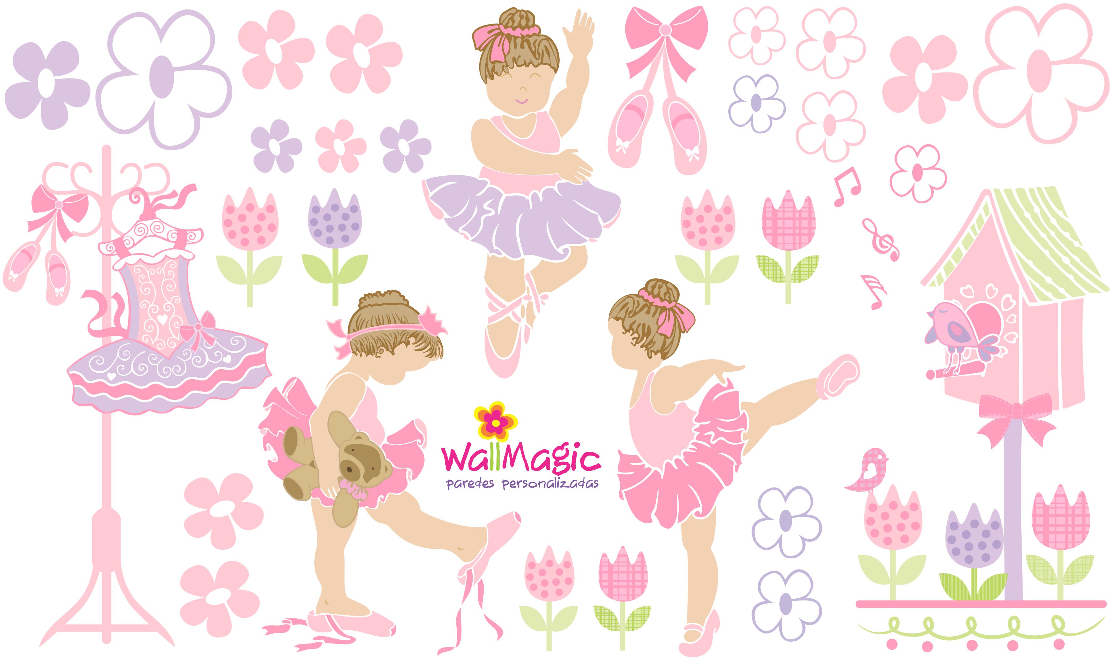 ADESIVO DE PAREDE BAILARINA WALL MAGIC Adesivos Elo7 Adesivo Estrela Kalunga ~ ADESIVO DE PAREDE BAILARINA WALL MAGIC Adesivos Elo7