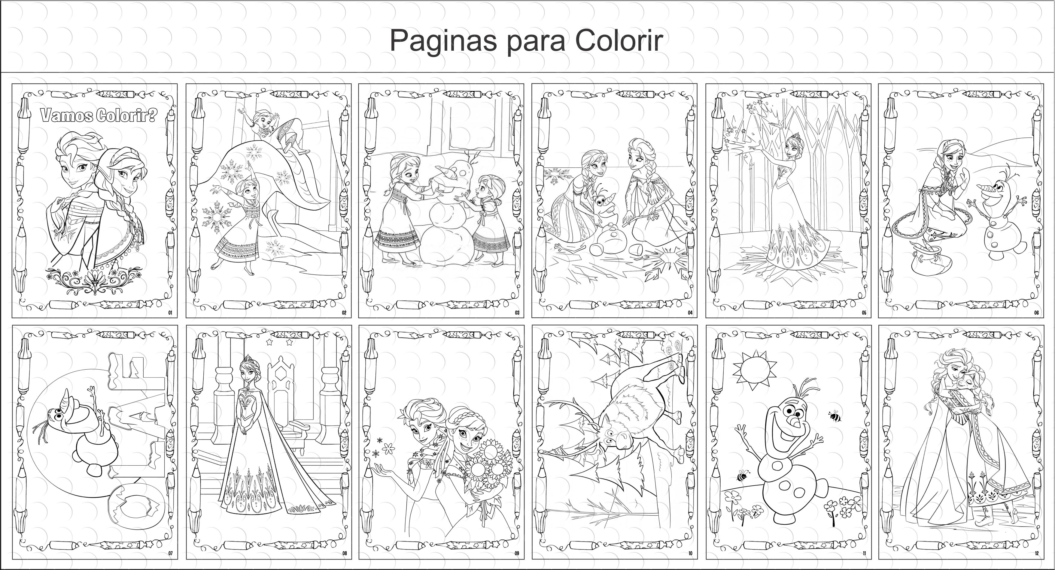 livros para colorir ana e elsa no elo7 g a personalize 5dfbd2