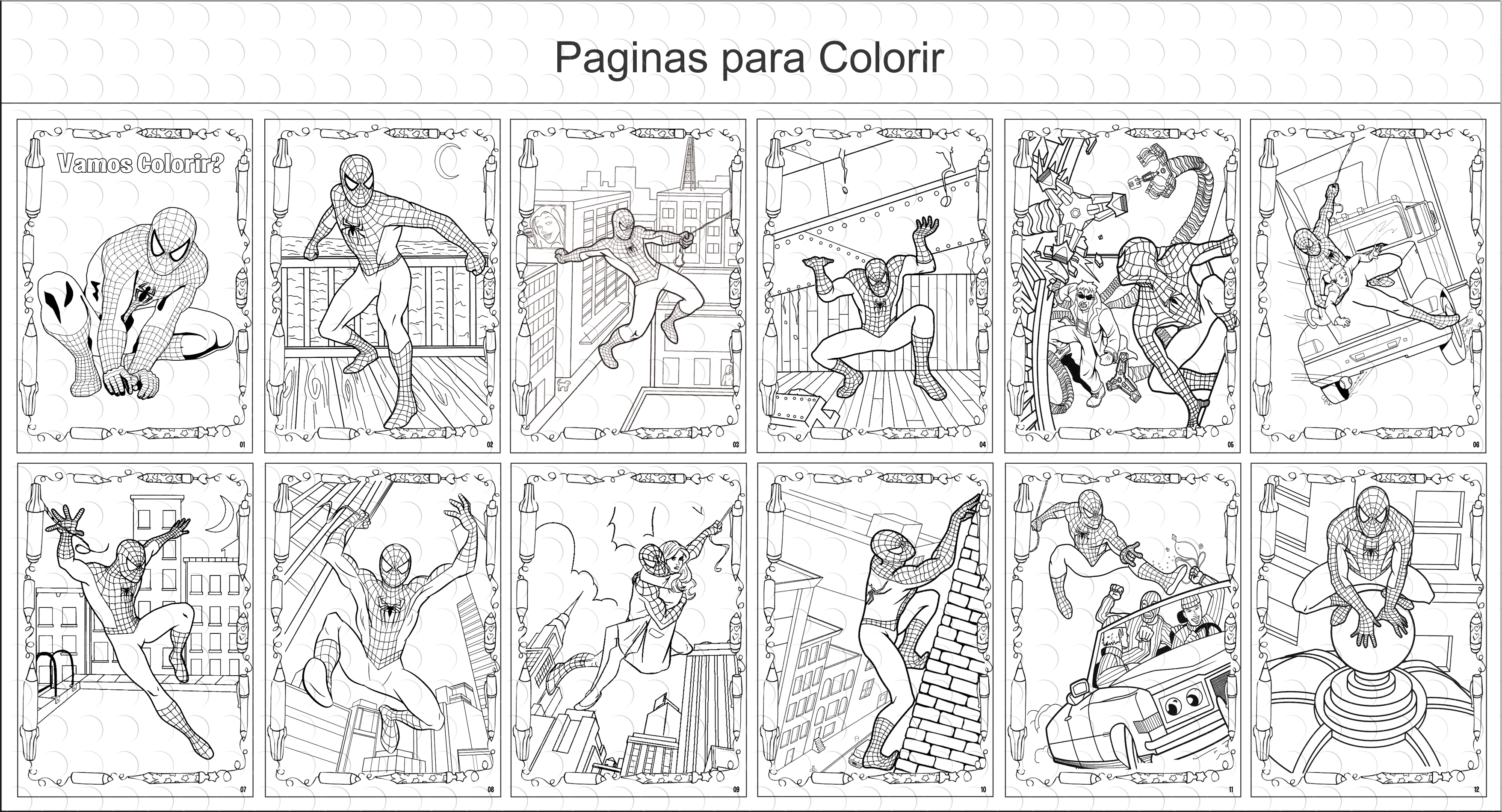 livros para colorir homem aranha no elo7 g a personalize 5e237f