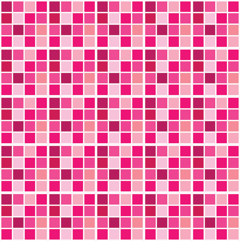 Adesivo de Azulejo Pastilha Rosa Printme com br Elo7 Mueble Aparador Jardin ~ Adesivo de Azulejo Pastilha Rosa Printme com br Elo7