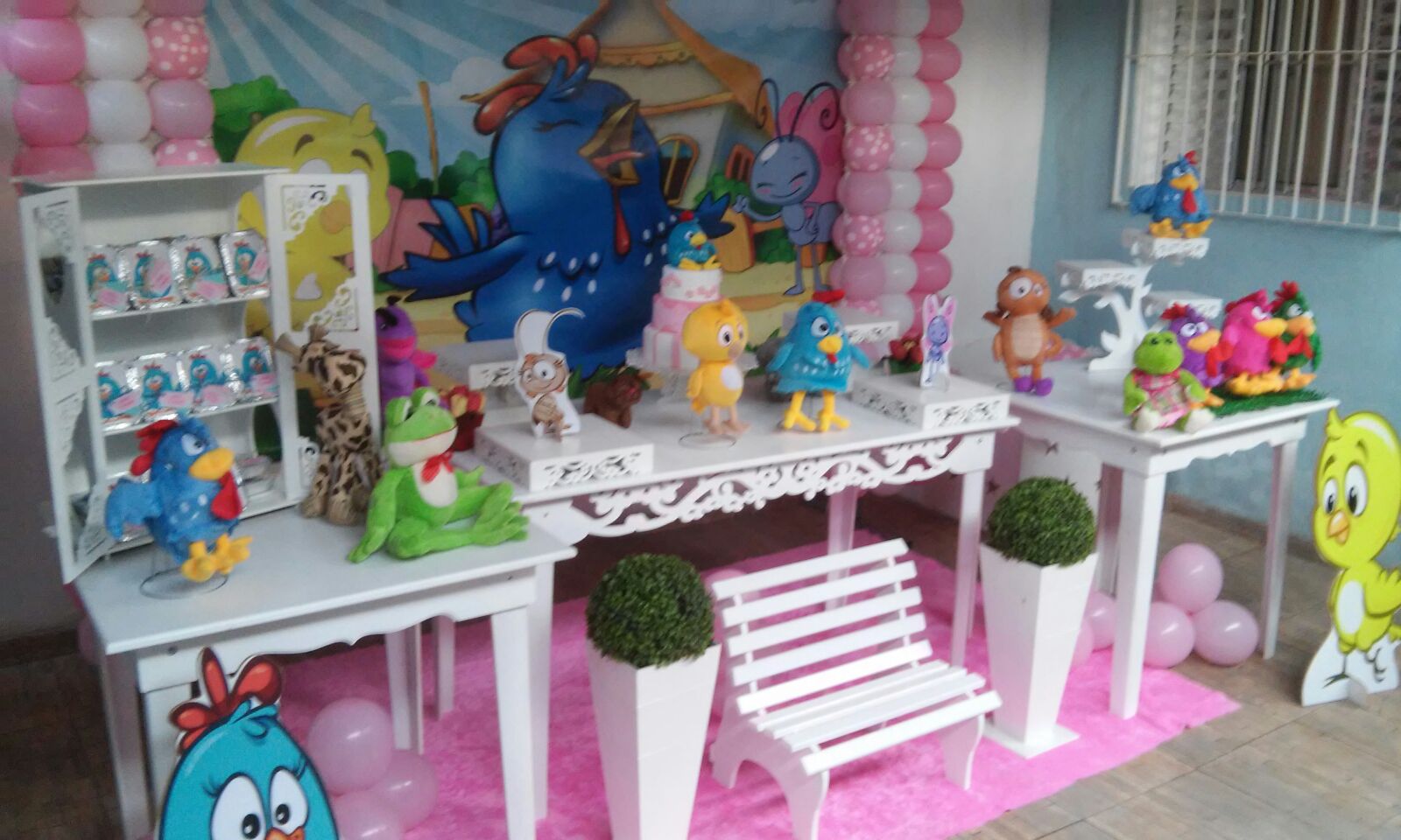 DECORA u00c7ÃO GALINHA PINTADINHA ROSA ELAINE CRISTINA DA SILVA XAVIER Elo7 -> Decoração De Festa Galinha Pintadinha Rosa DECORA u00c7ÃO GALINHA PINTADINHA ROSA ELAINE CRISTINA DA SILVA XAVIER Elo7 -> Decoração De Festa Galinha Pintadinha Rosa